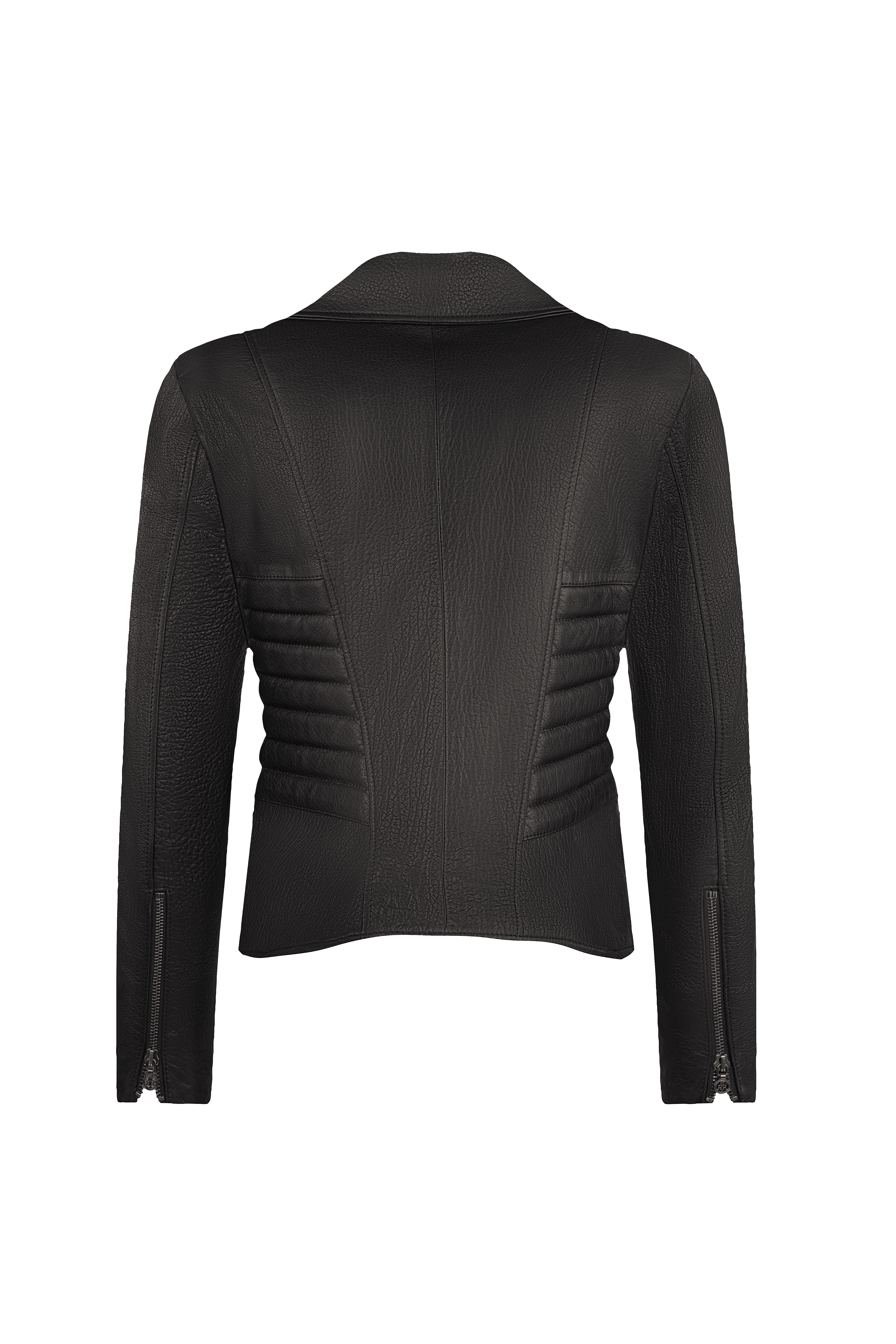 Image of Leather Biker Jacket