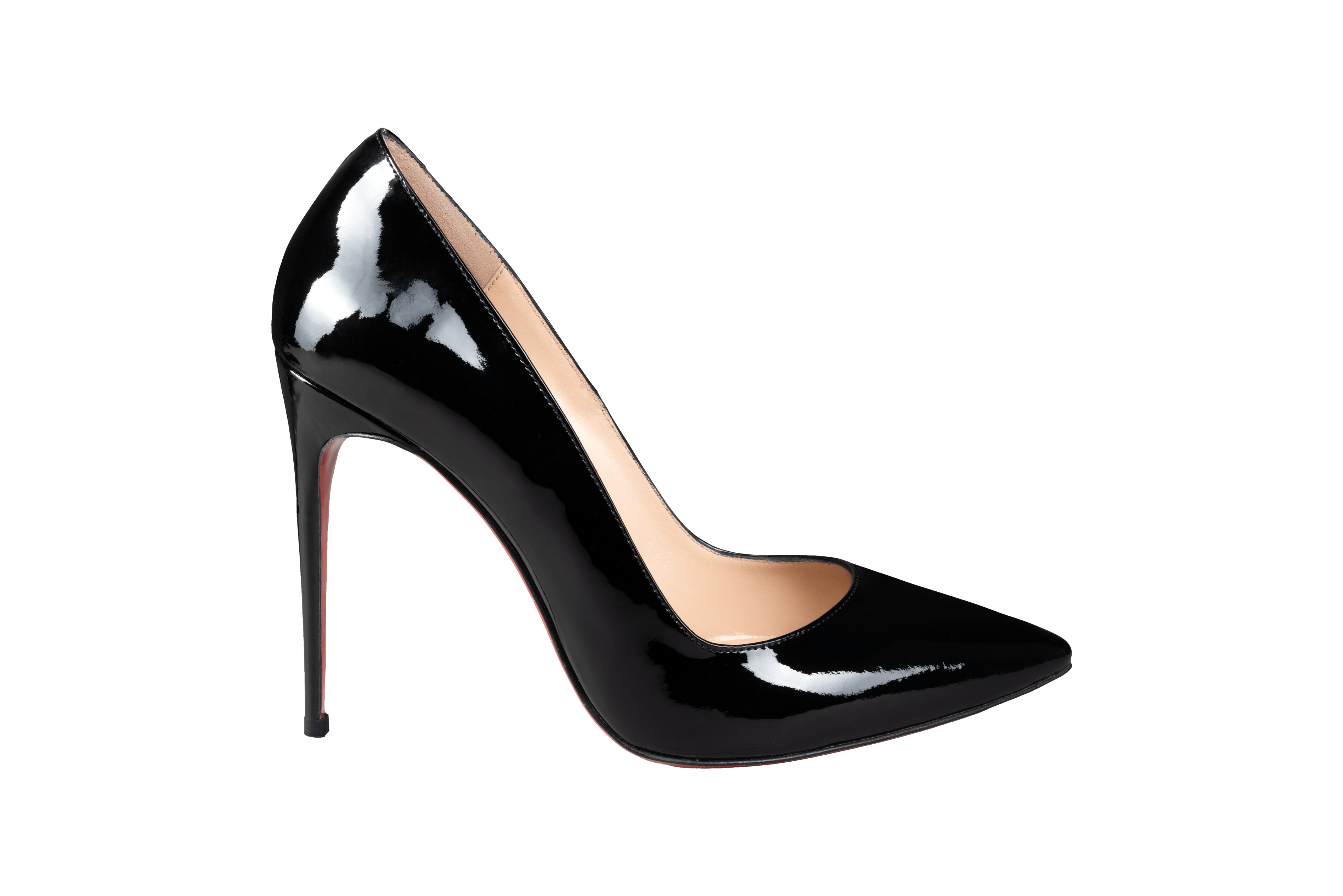 Black Patent Leather Stilettos - 10.5cm