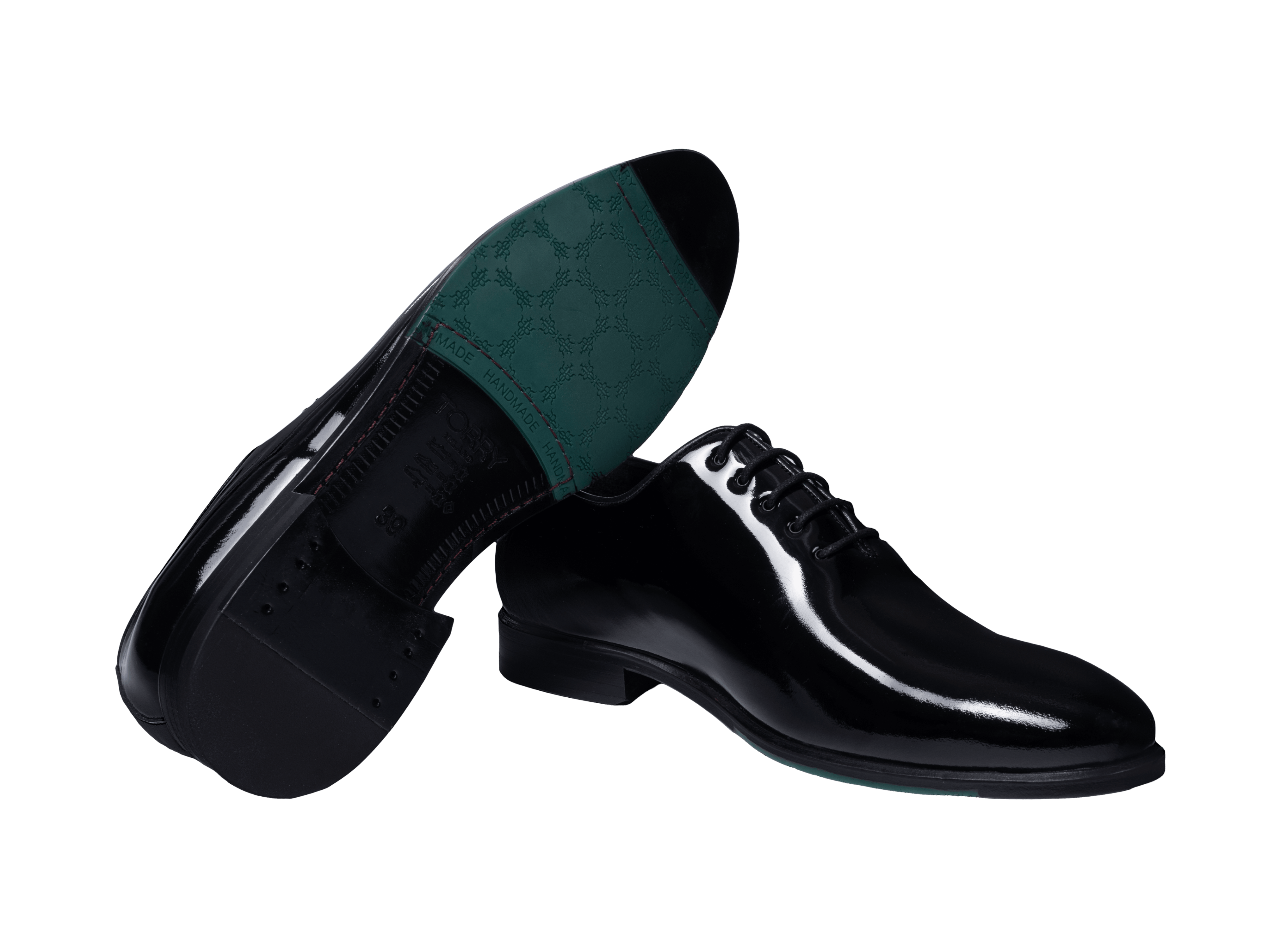 Image of Patent One-Cut Leather Shoes