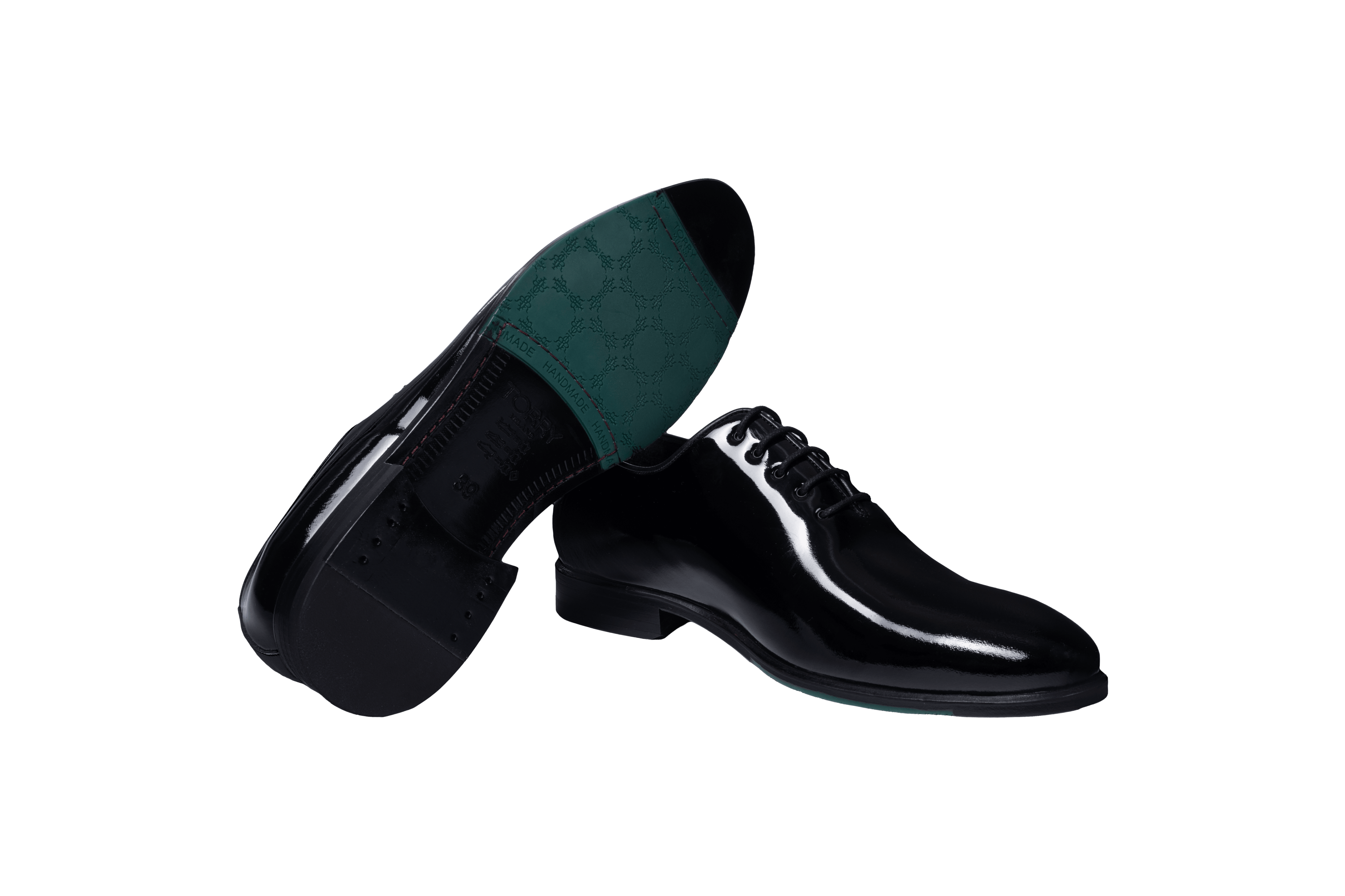 Image of Patent One-Cut Leather Shoes