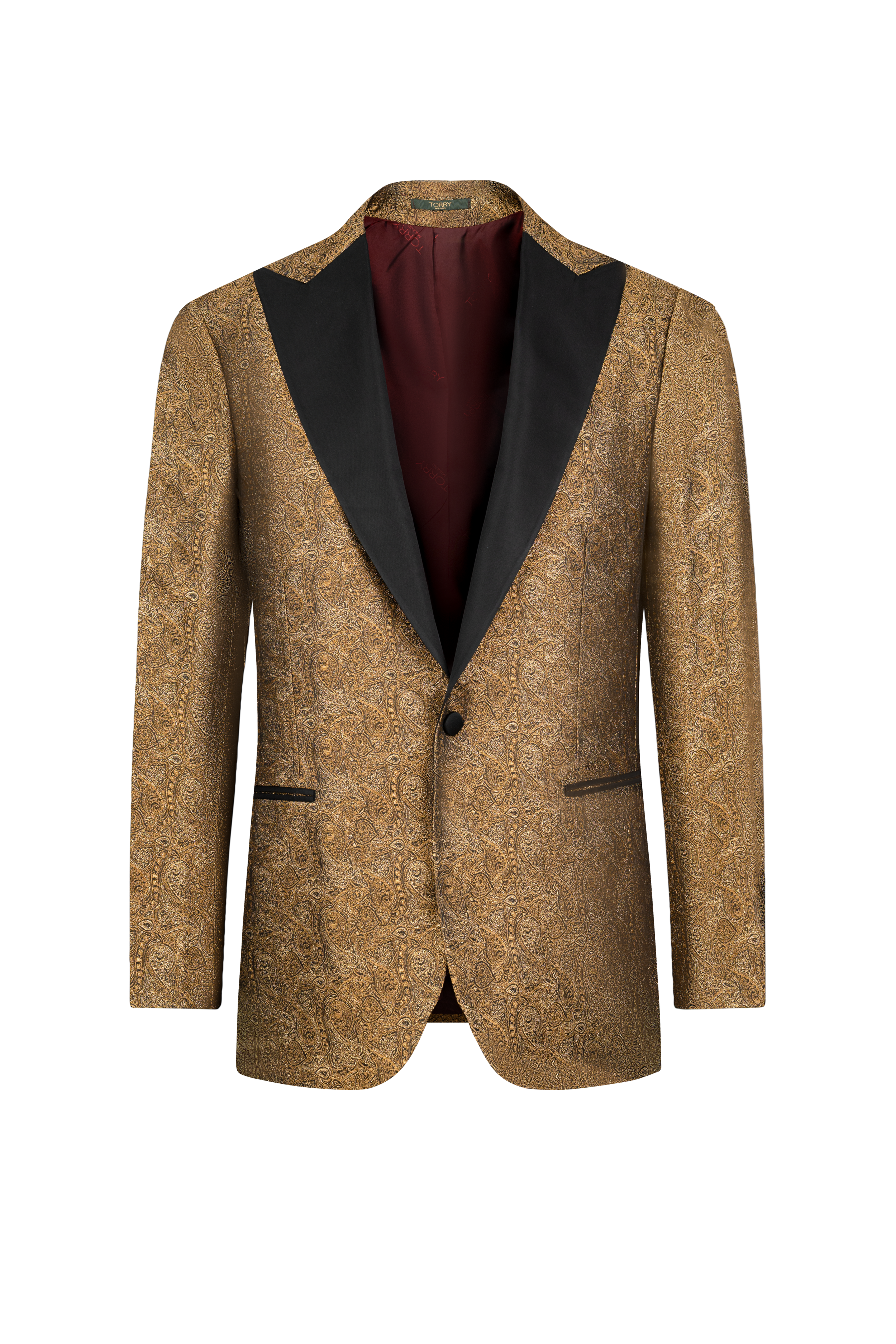 Gold Premium Jacquard Jacket
