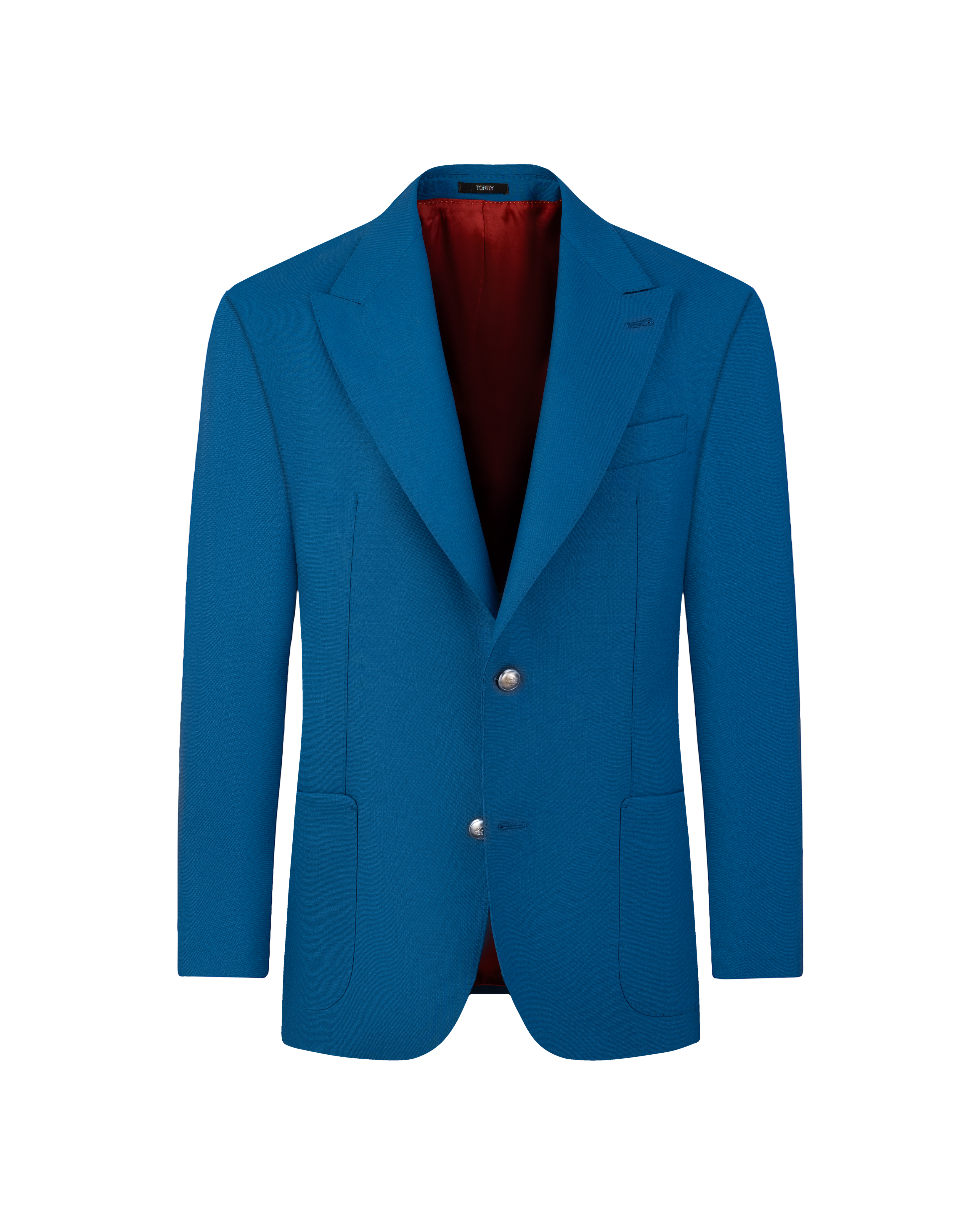 Blue Wool Blazer