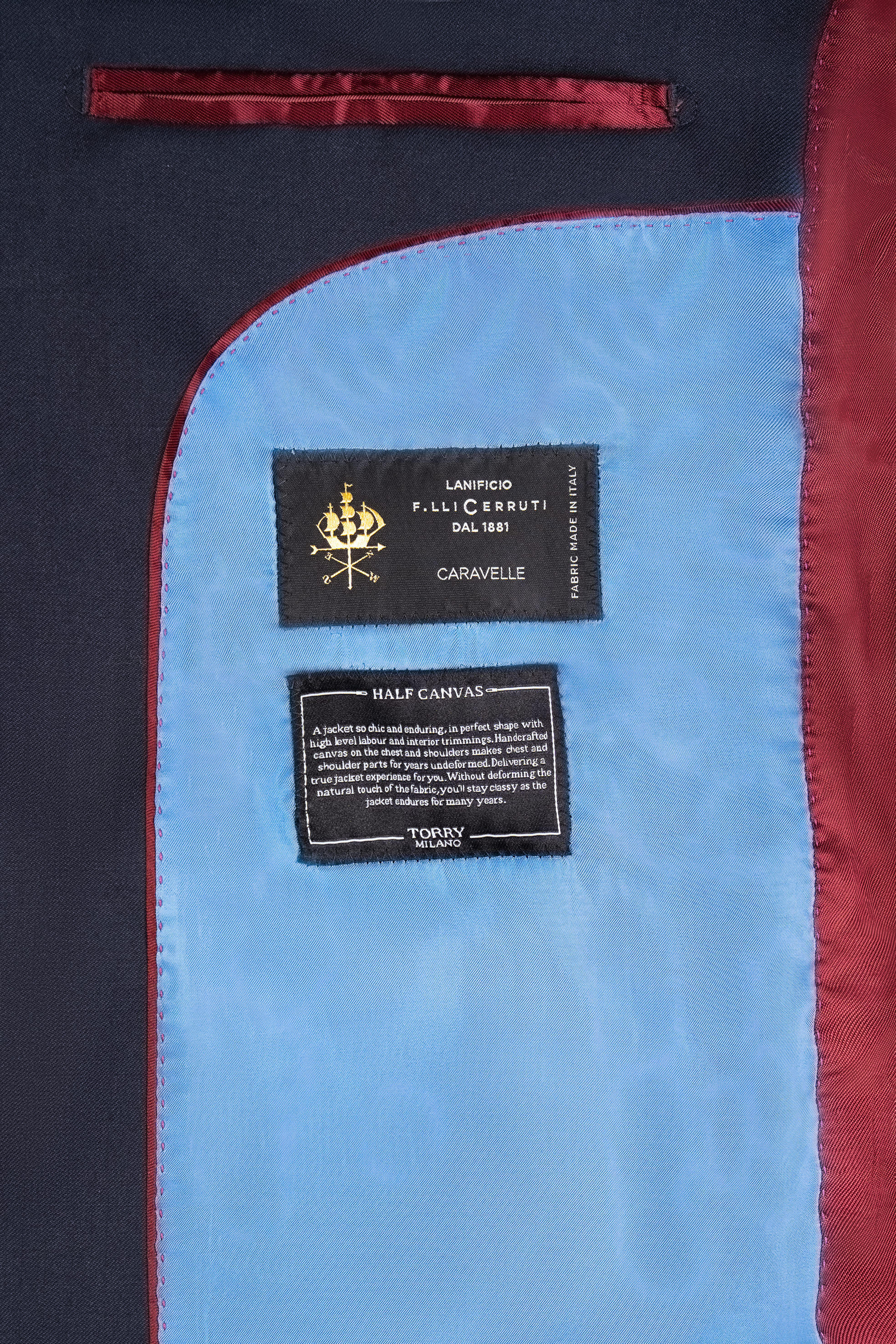 Navy Blue Ceremony Suit