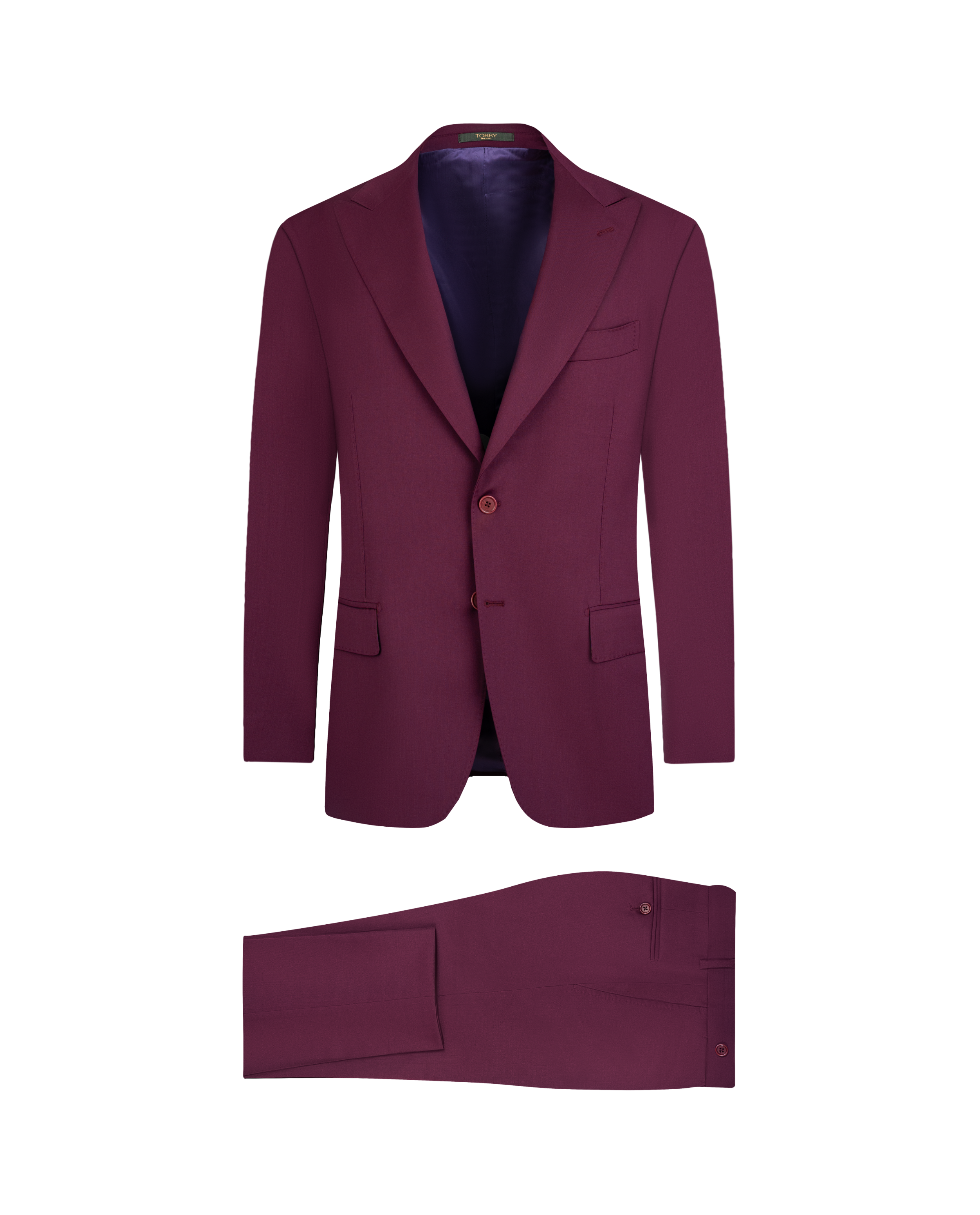 Fuchsia Wool Suit