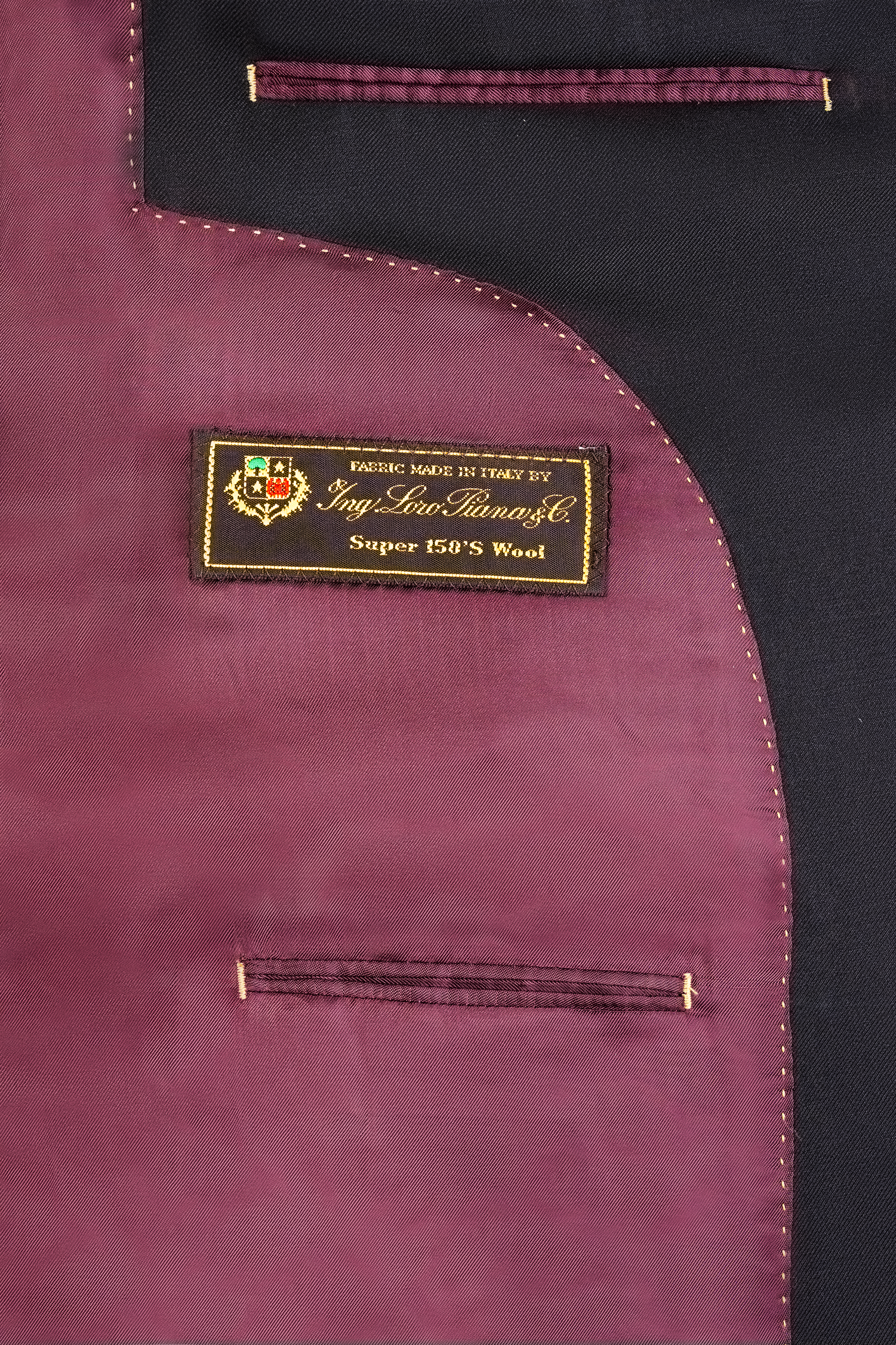 Black Ceremony Premium Wool Suit
