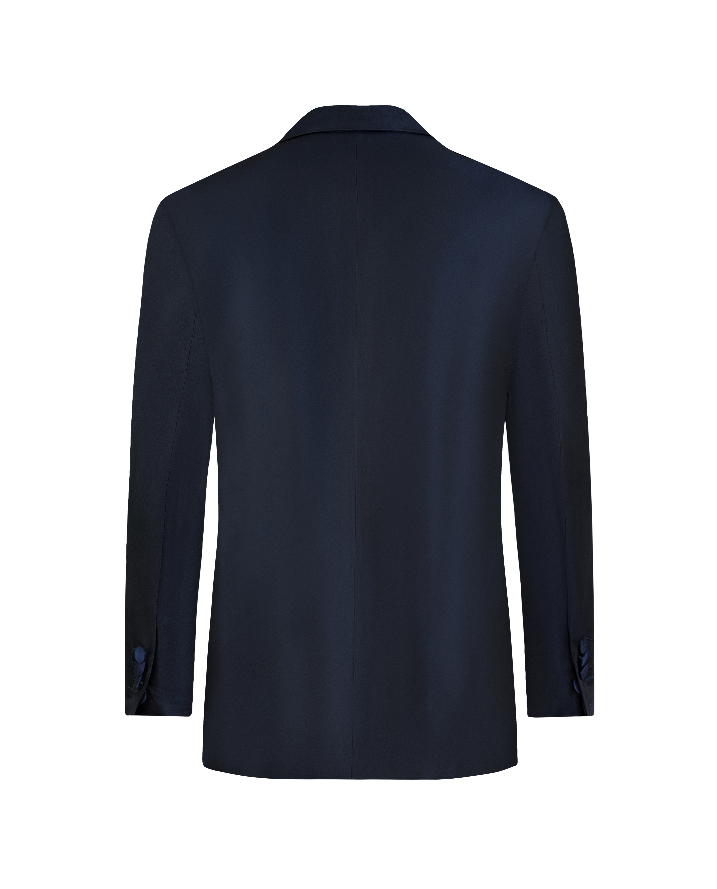 Navy Blue Ceremony Satin Tuxedo