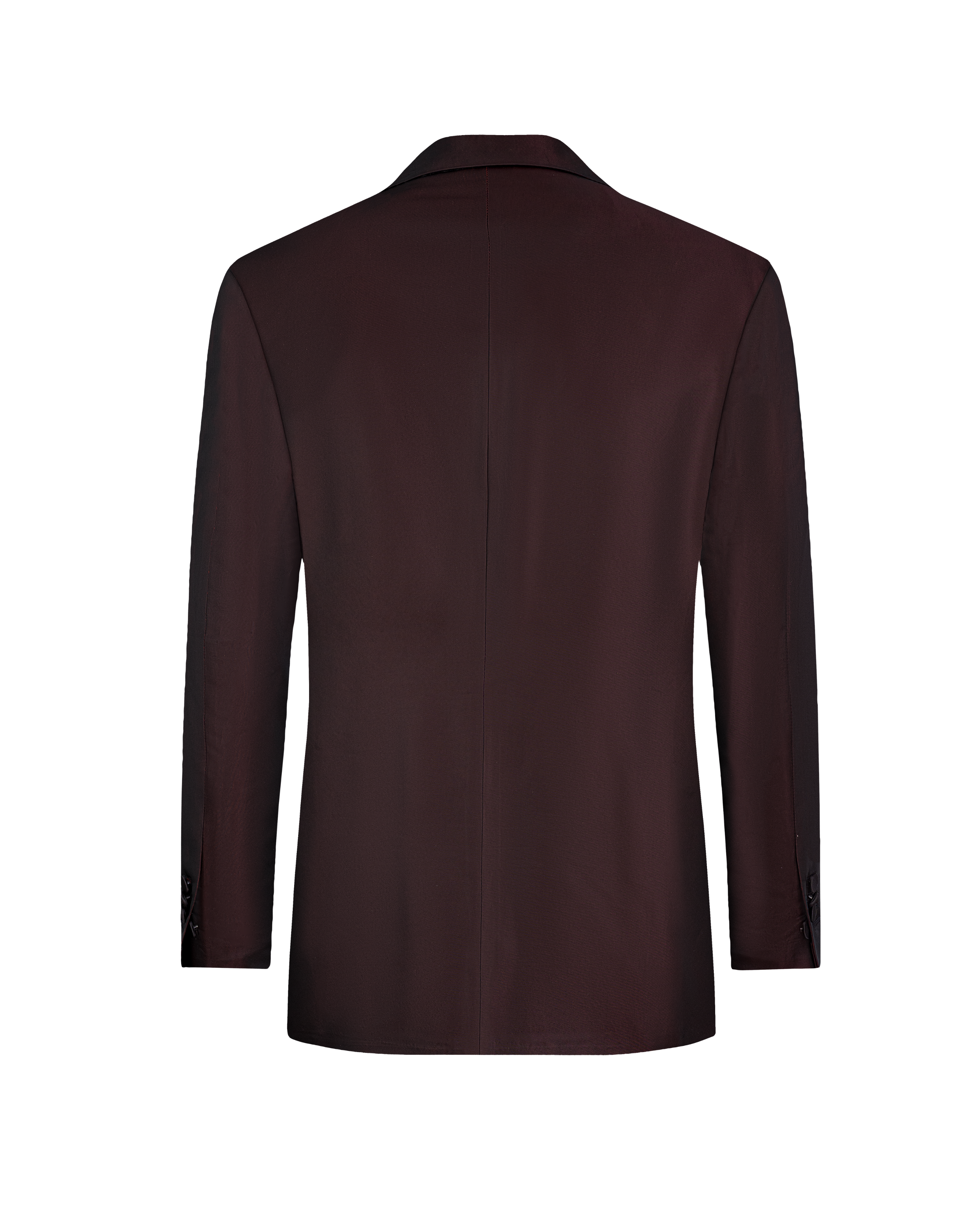 Burgundy Ceremony Satin Tuxedo