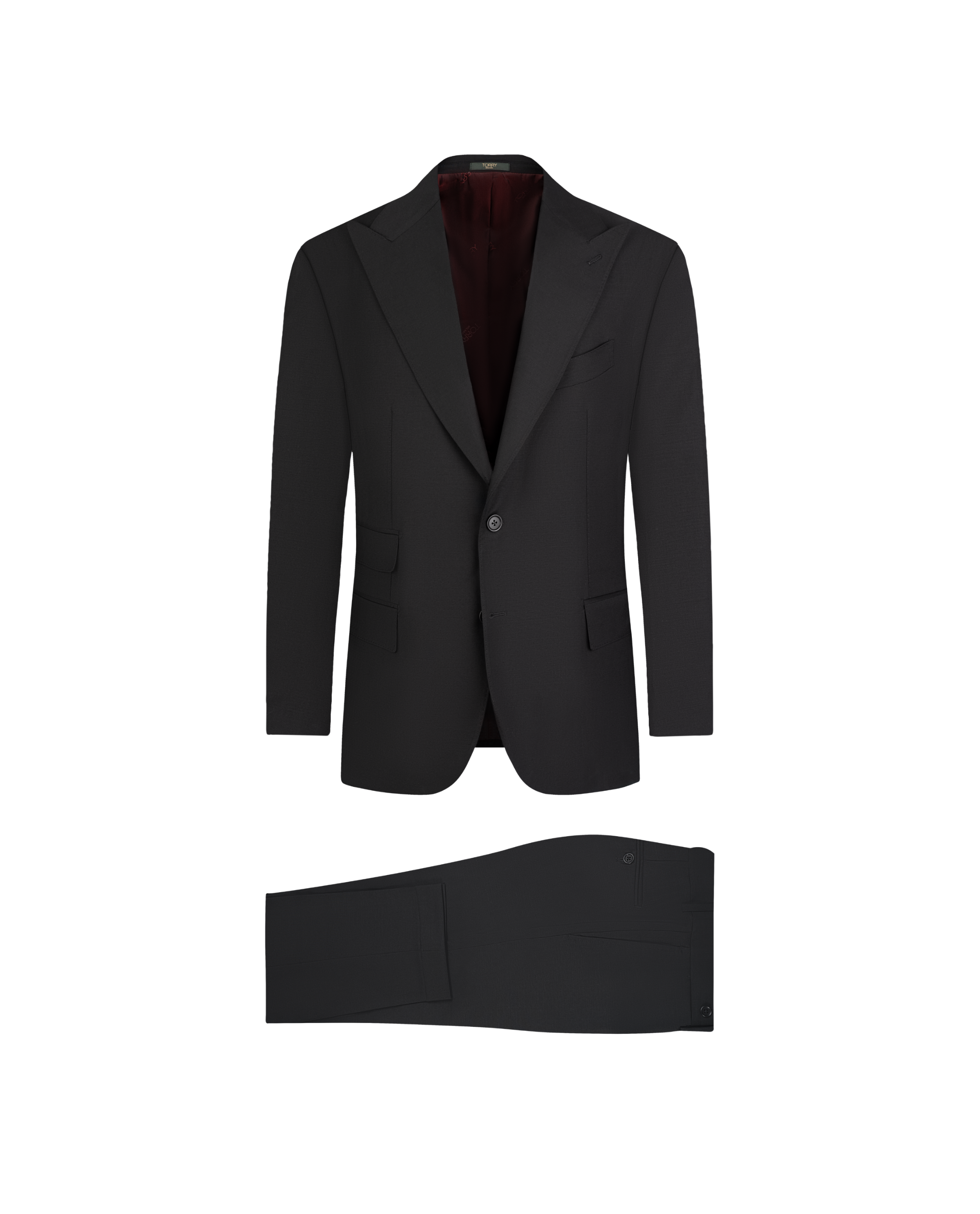 Black Wool Suit