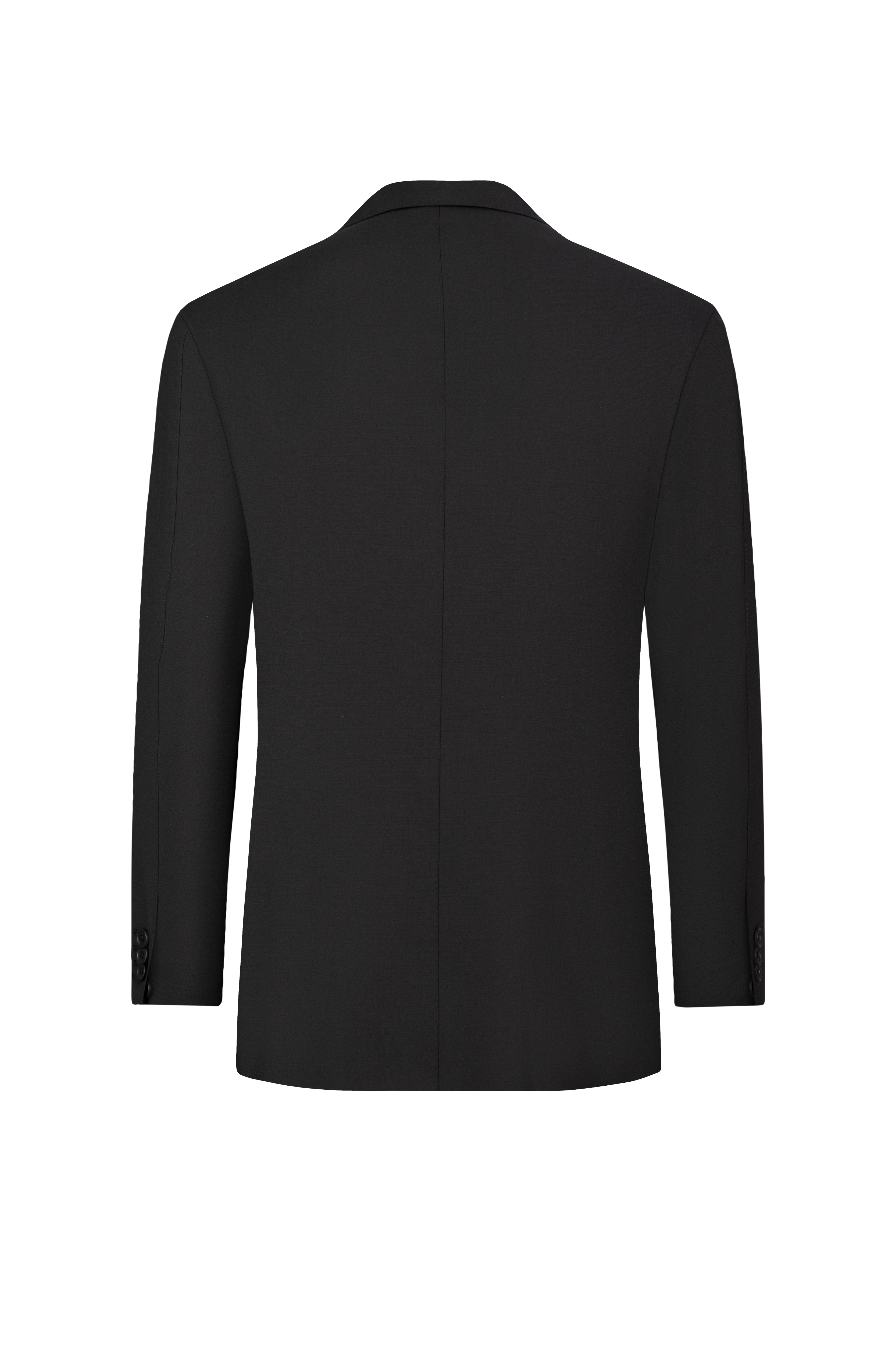 Black Wool Suit