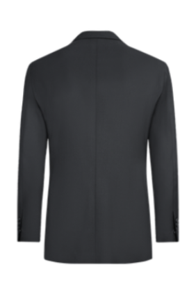Image of Black Wool Suit