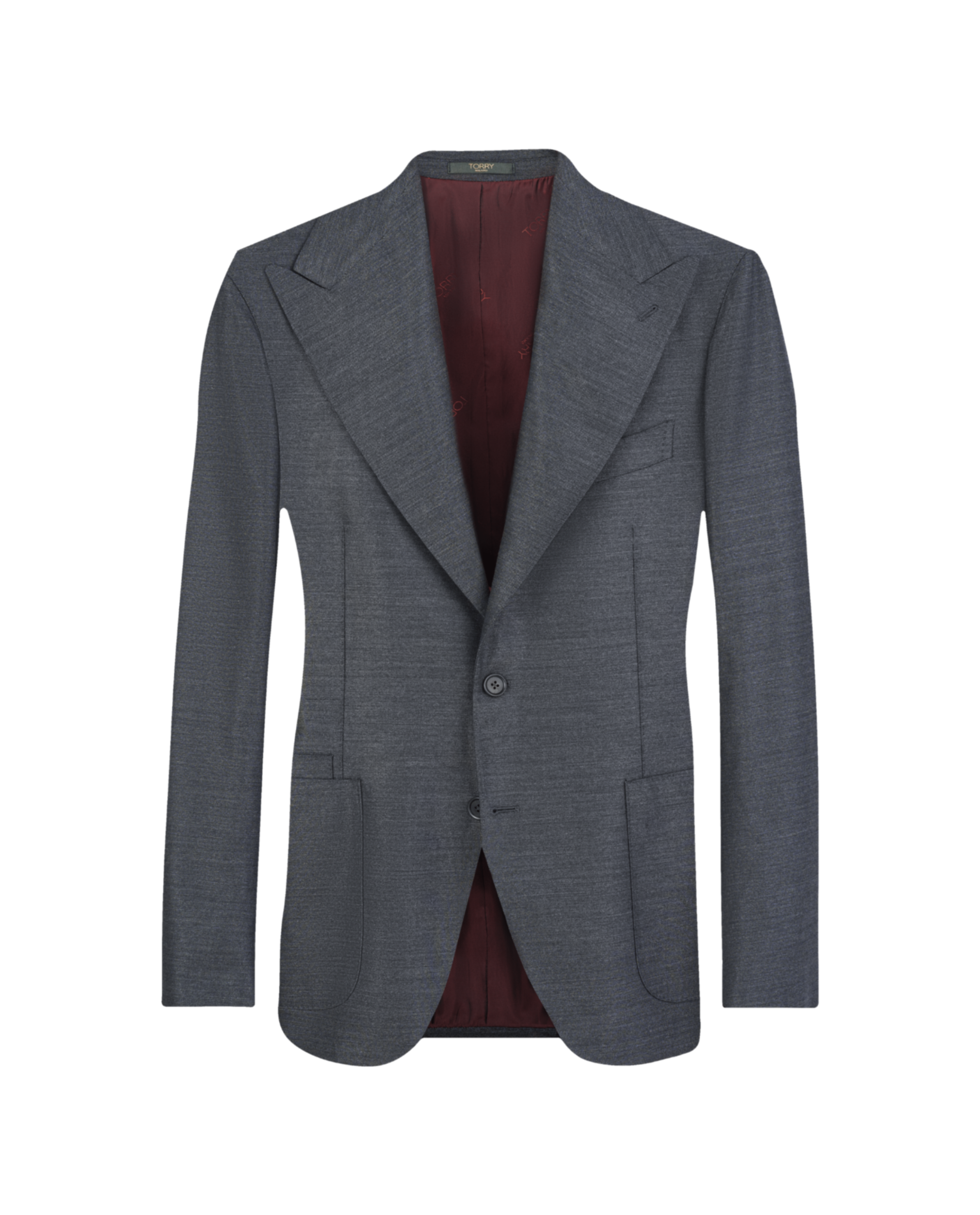 Grey Premium Wool Blazer