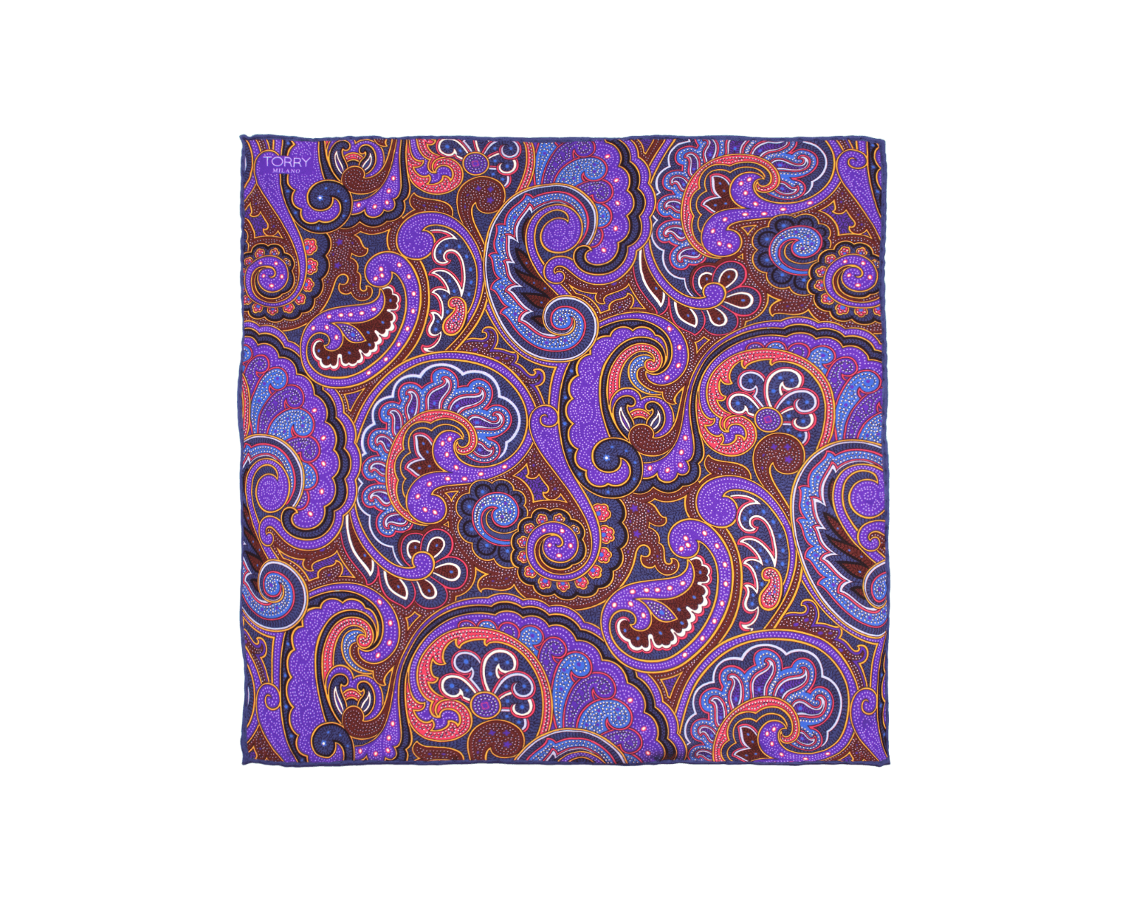 Selyem Paisley Zsebkendő