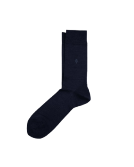 Dark Blue Bamboo Wool Socks
