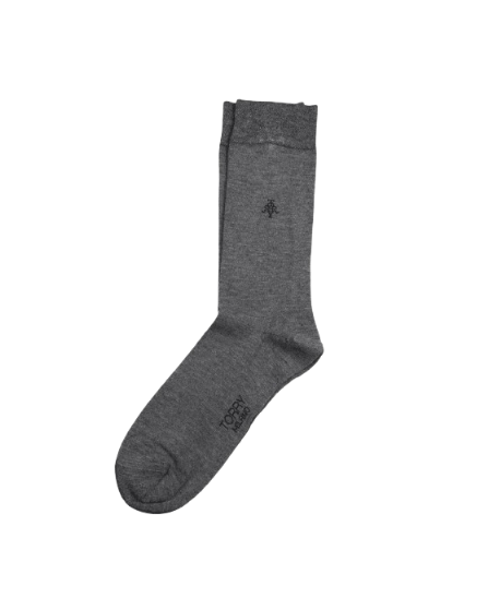 Grey Bamboo Wool Socks