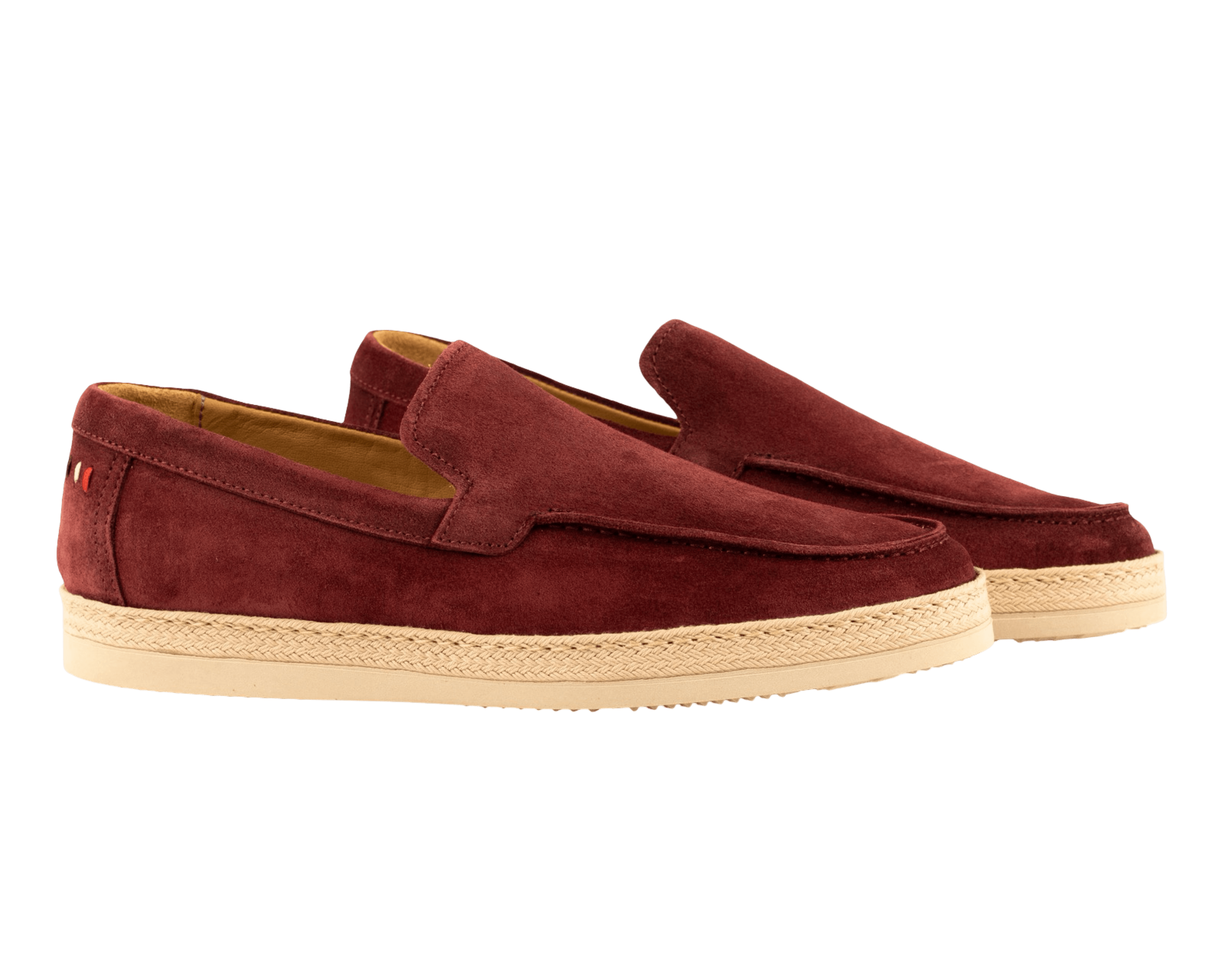Burgundy Leather Loafers