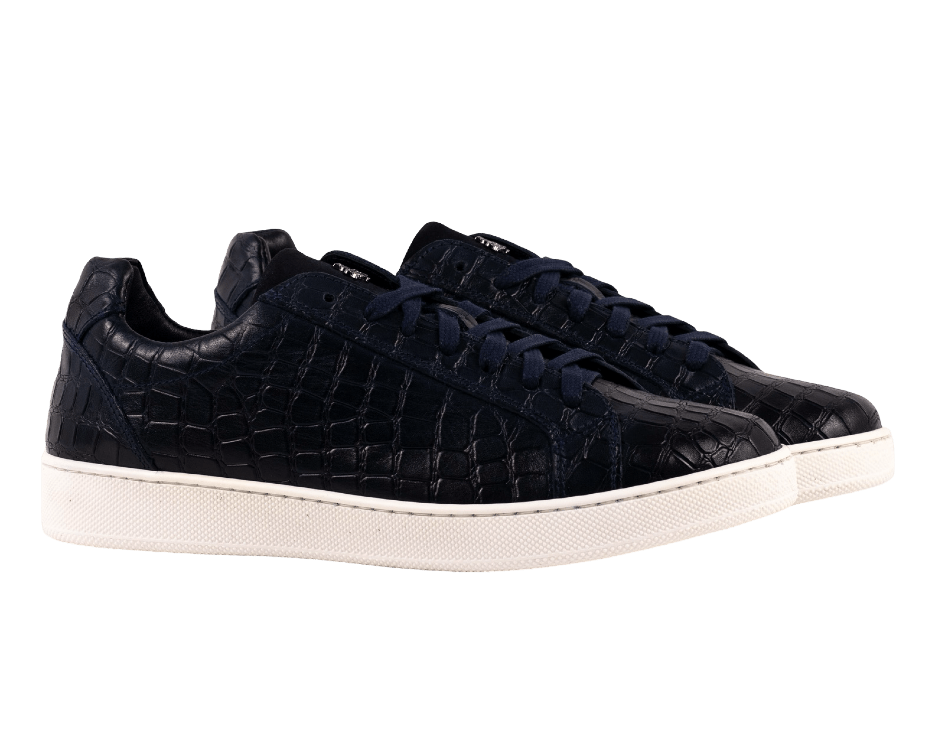 Croco Print Sport Sneakers
