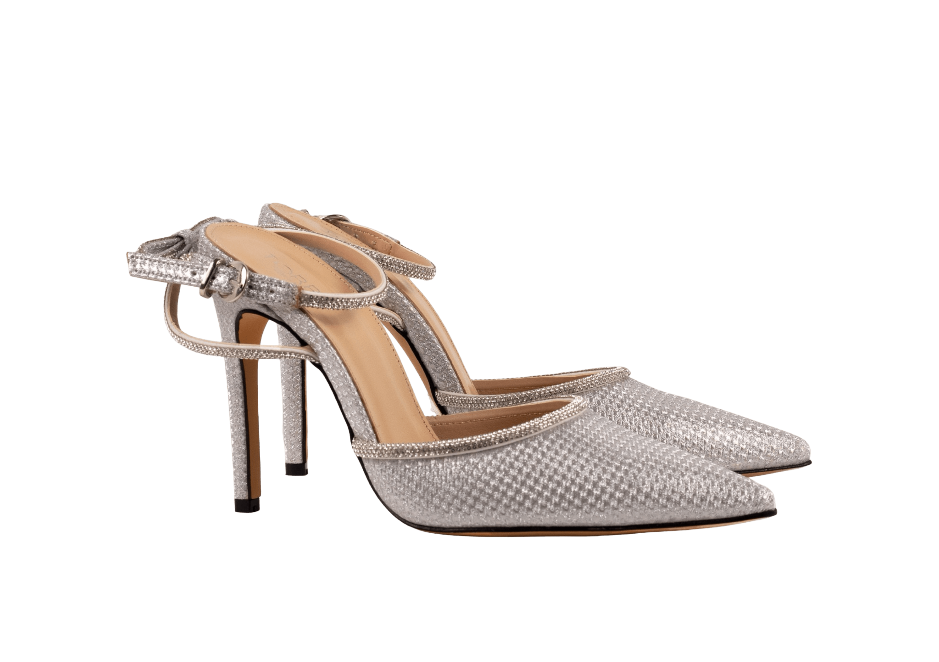 Silver Premium Shine Leather Sandals