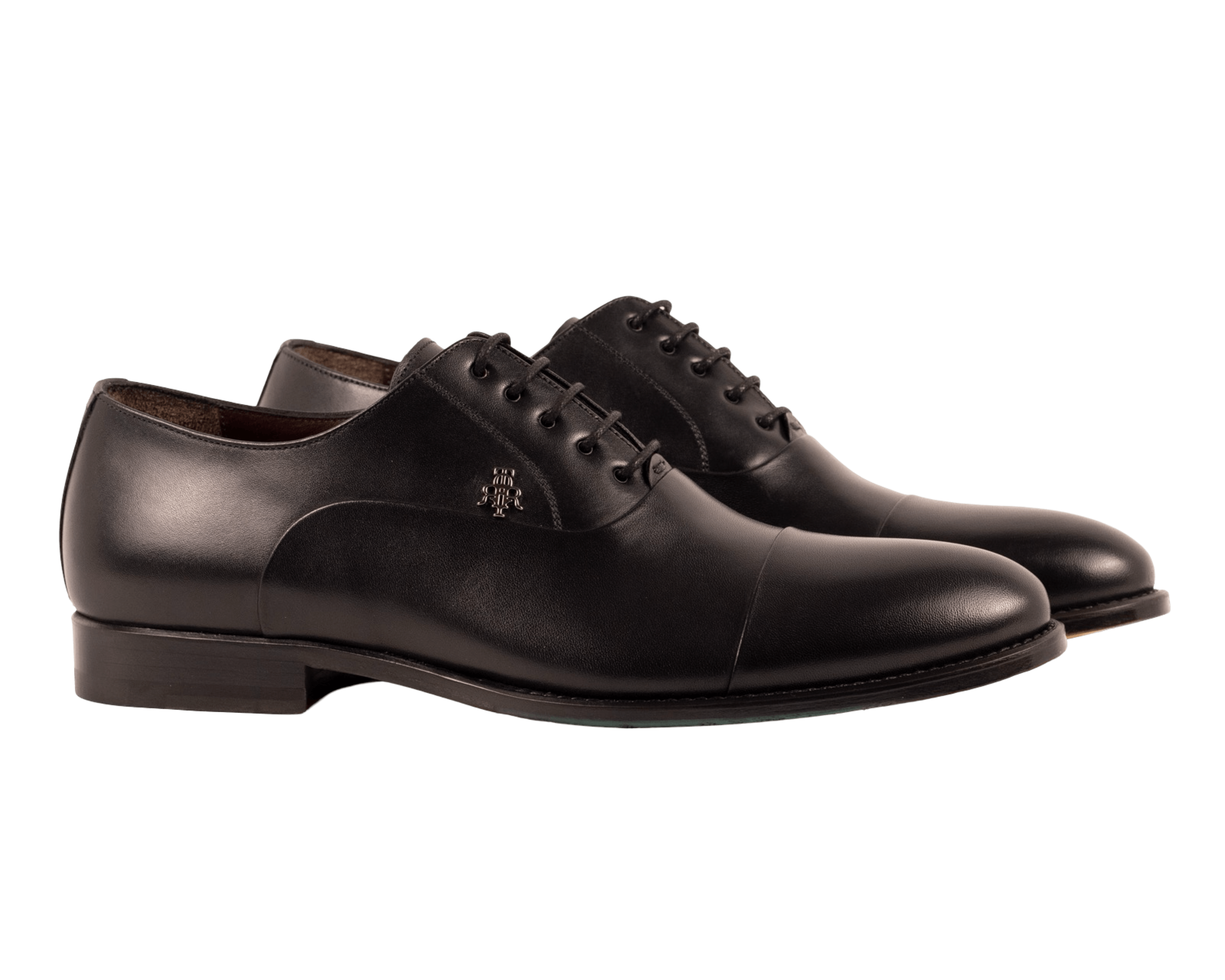 Black Oxford Leather Shoes