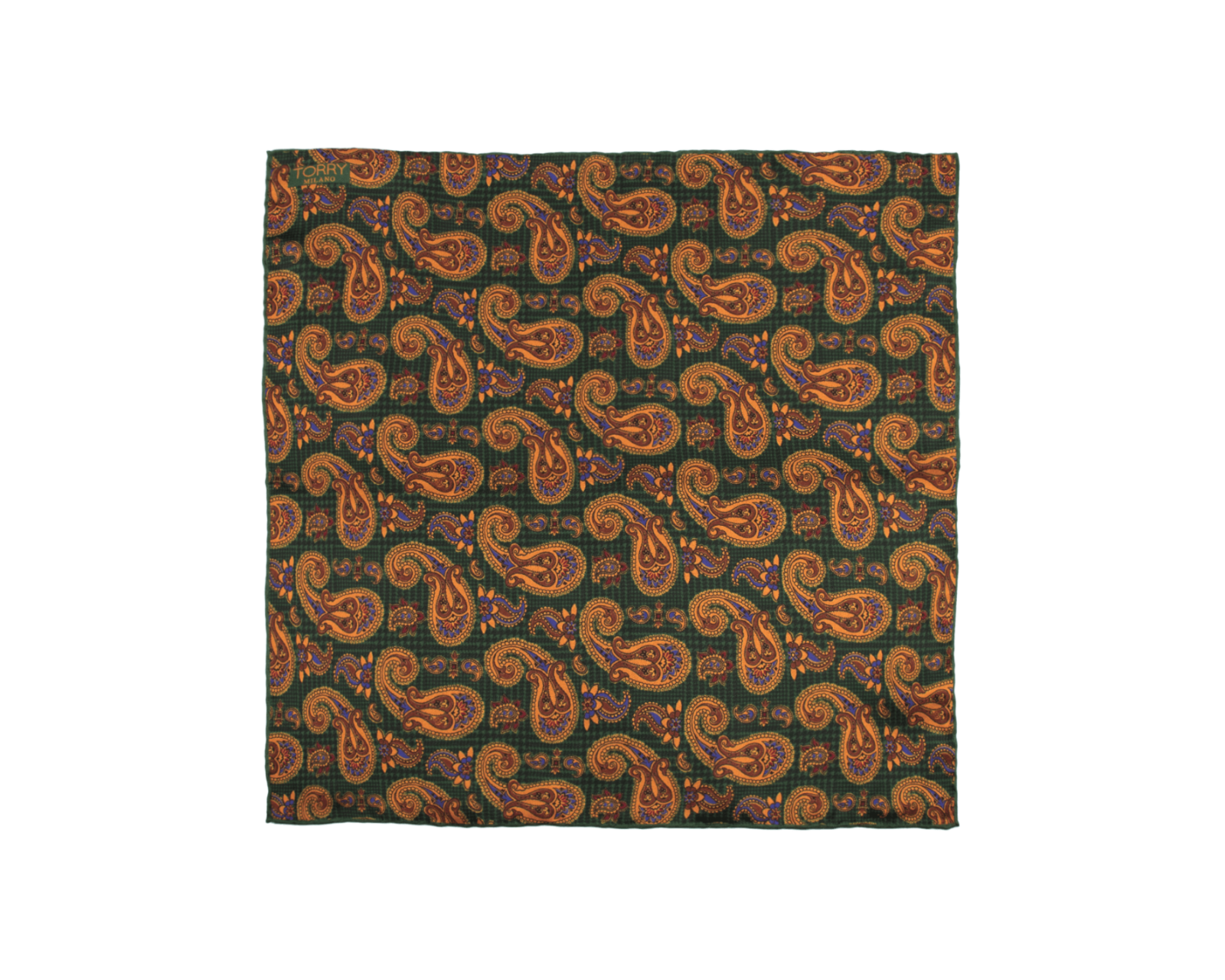 Selyem Paisley Zsebkendő