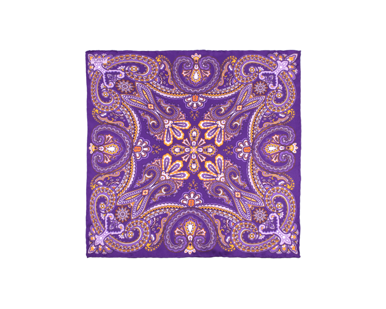 Selyem Paisley Zsebkendő