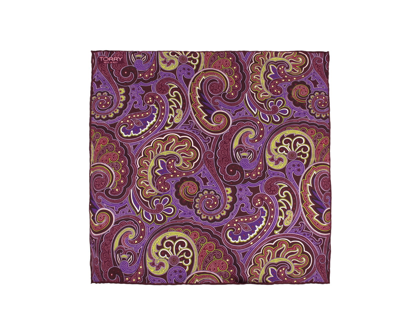 Selyem Paisley Zsebkendő