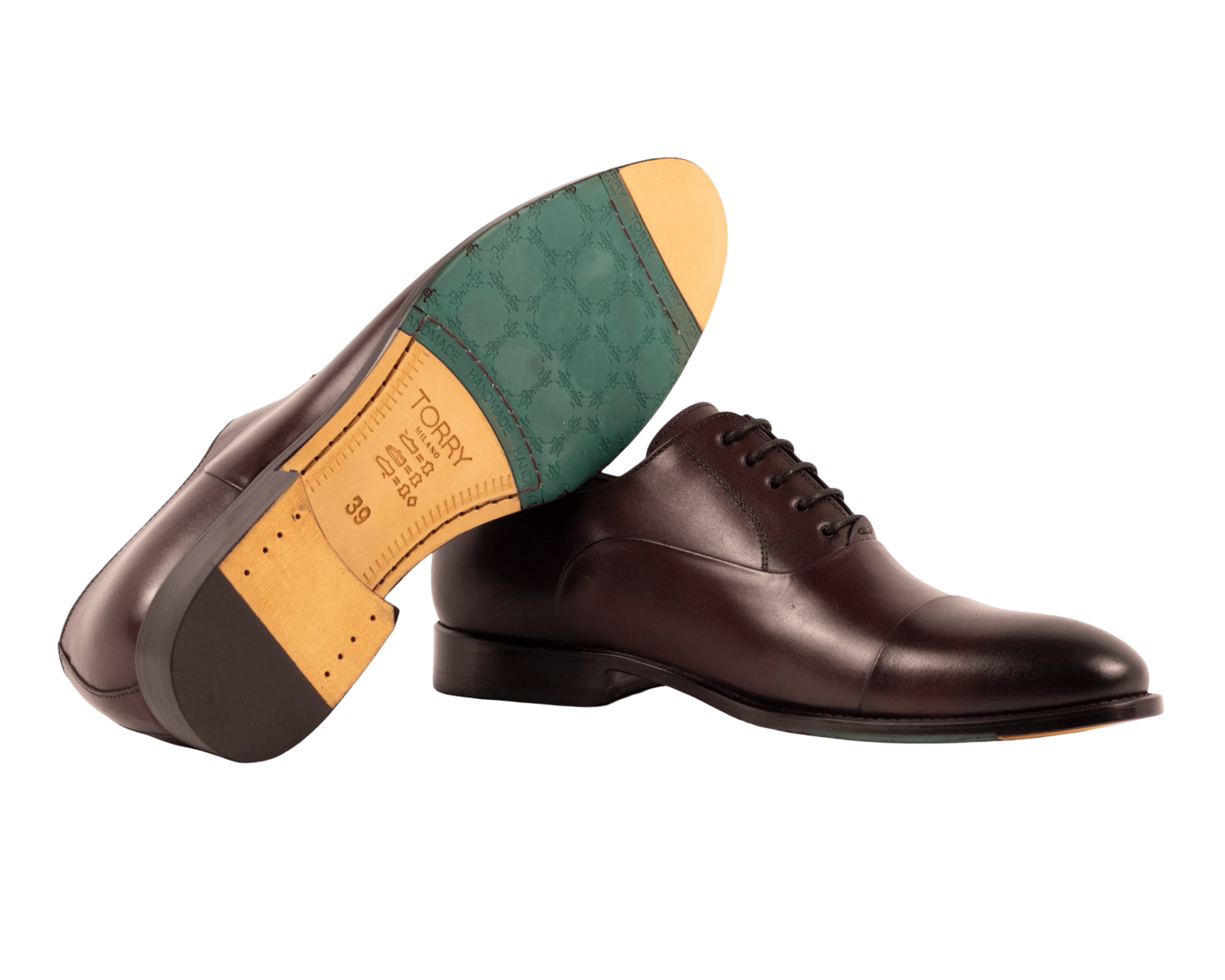 Scarpe Oxford in Pelle di Lusso