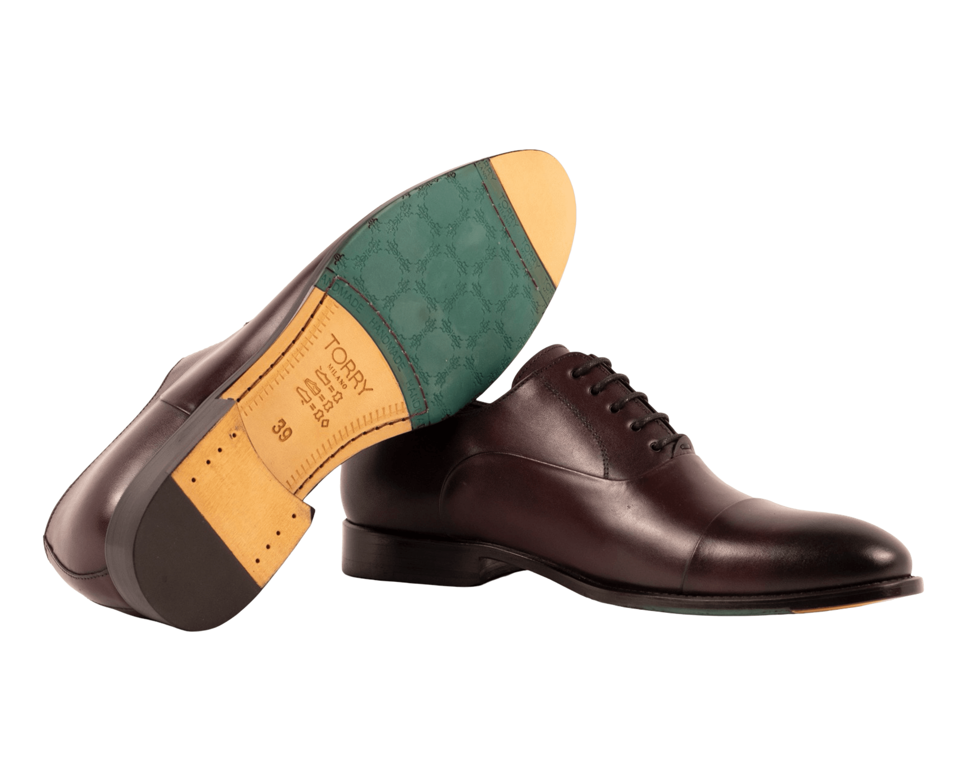 Burgundy Oxford Leather Shoes