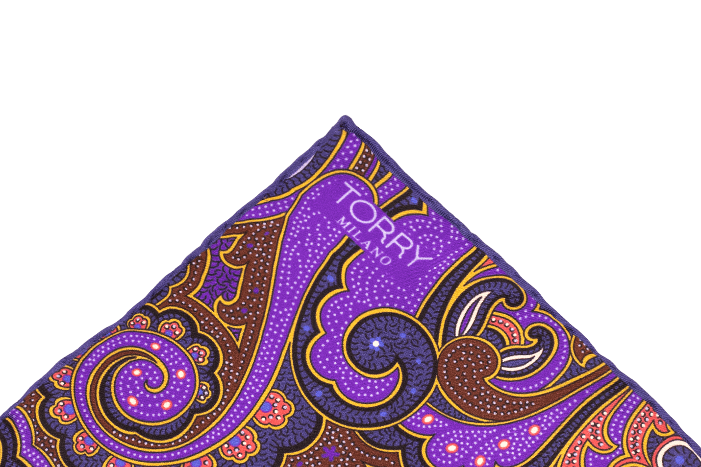 Selyem Paisley Zsebkendő