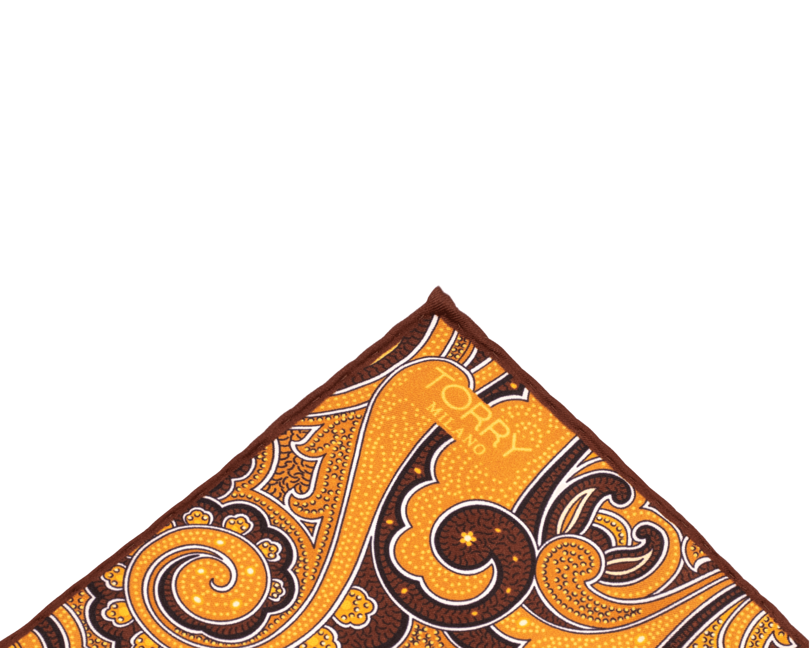 Silk Paisley Pocket Square
