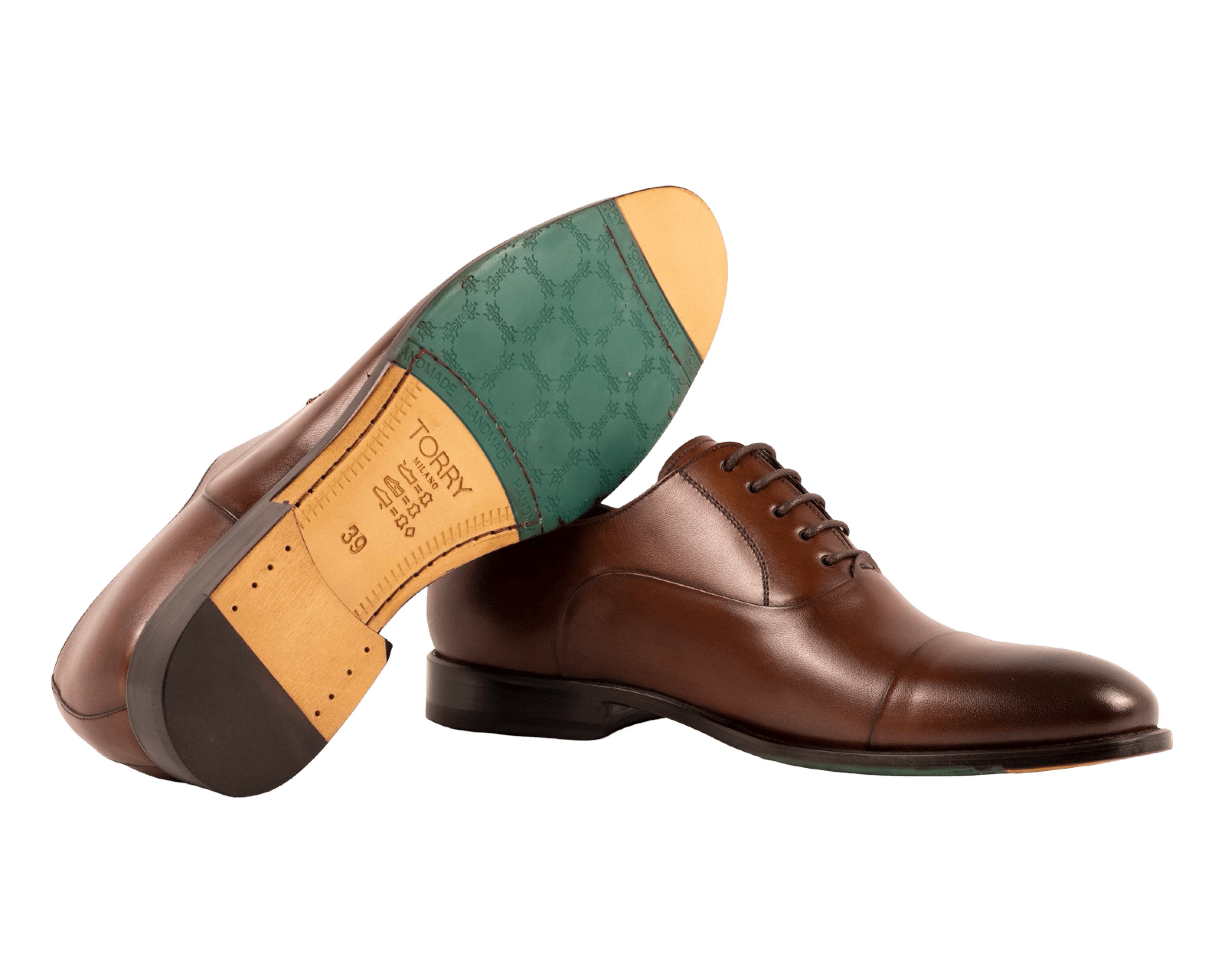 Brown Oxford Leather Shoes