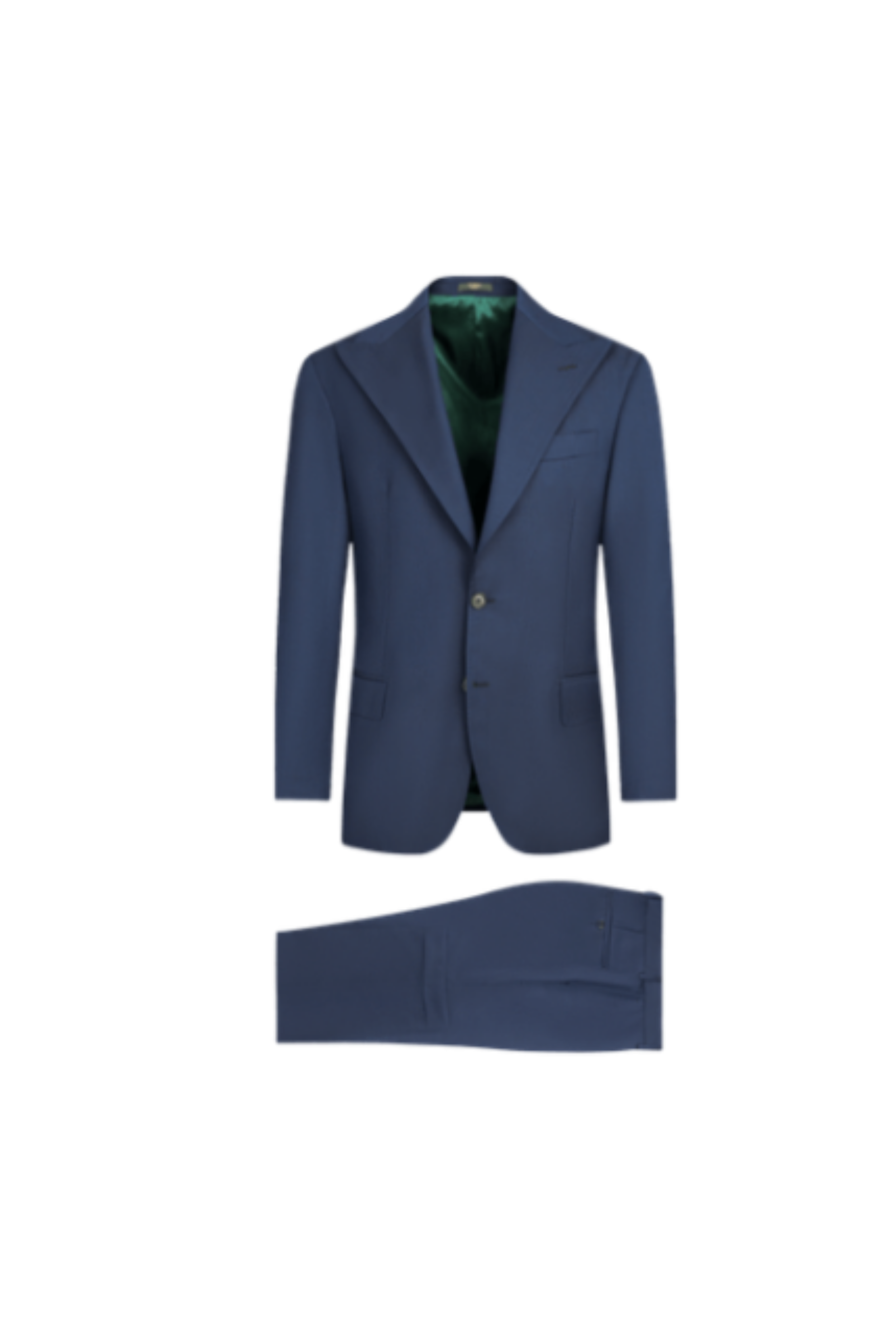 Blue Wool Suit