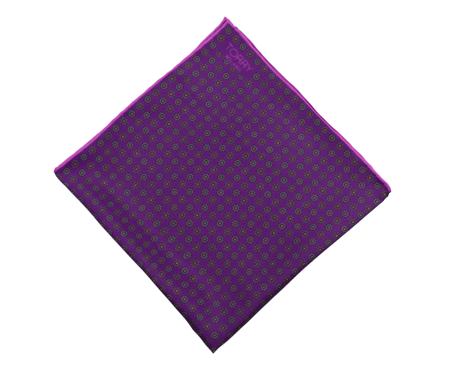 Silk Patterned Pocket Square