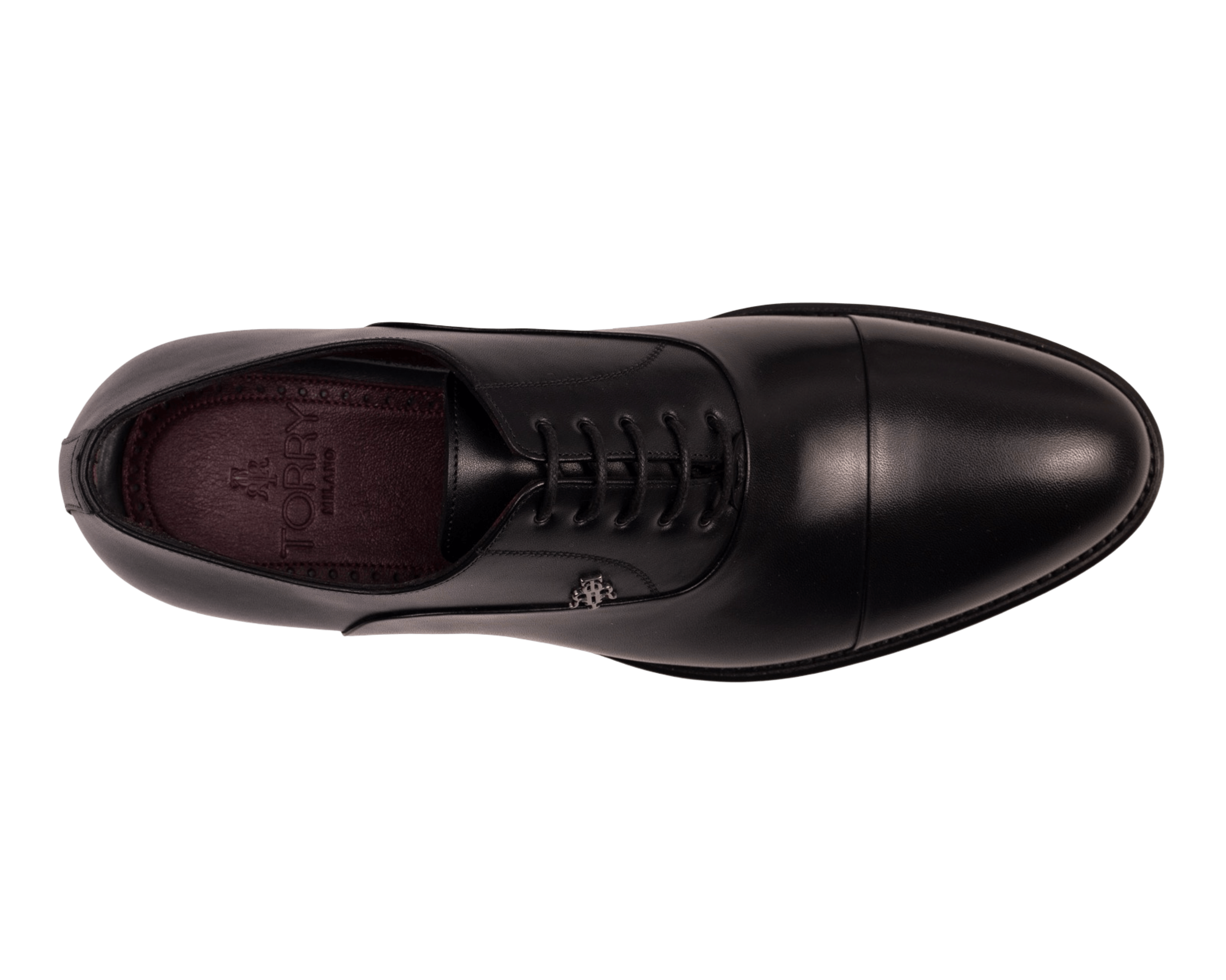 Black Oxford Leather Shoes