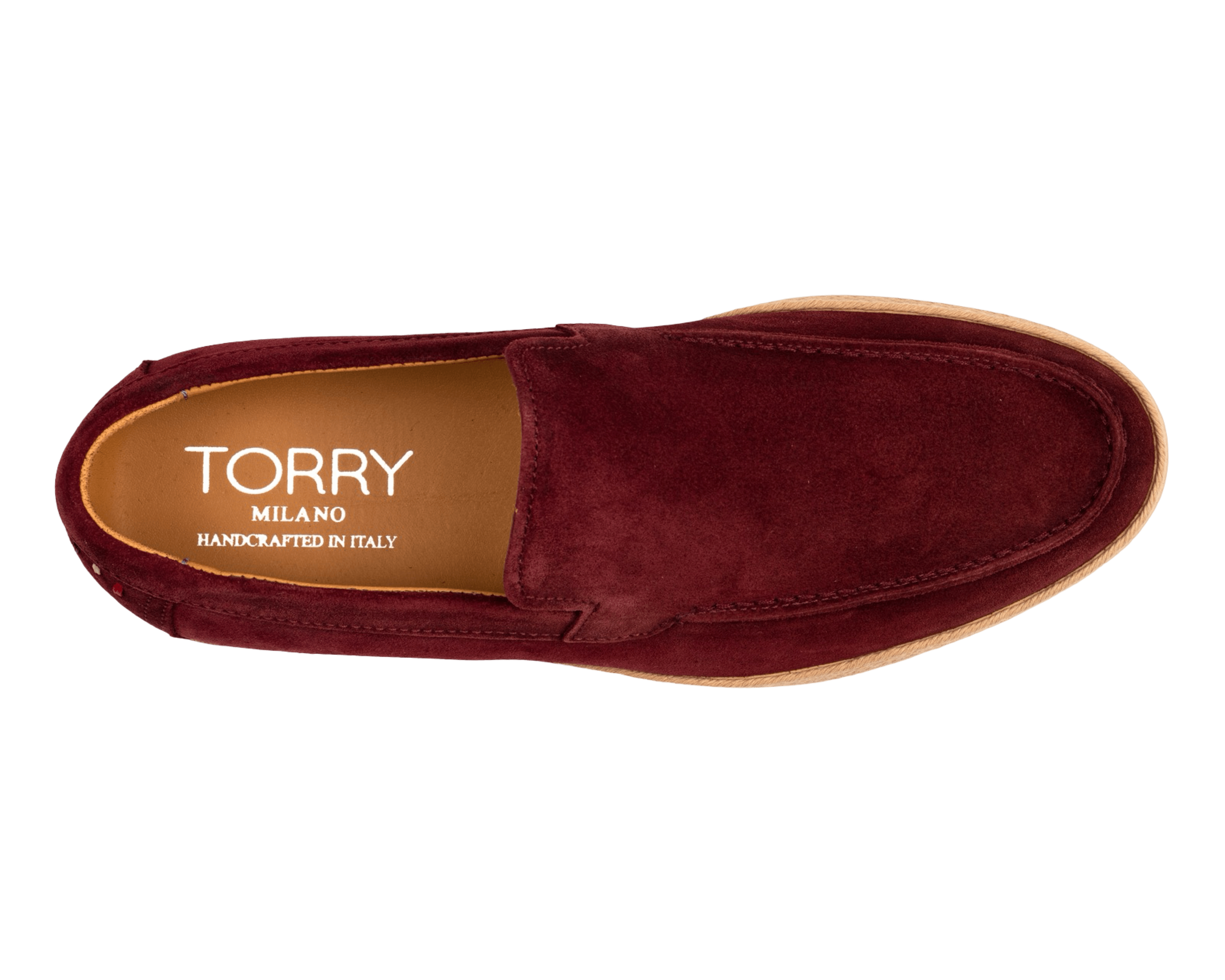 Burgundy Leather Loafers