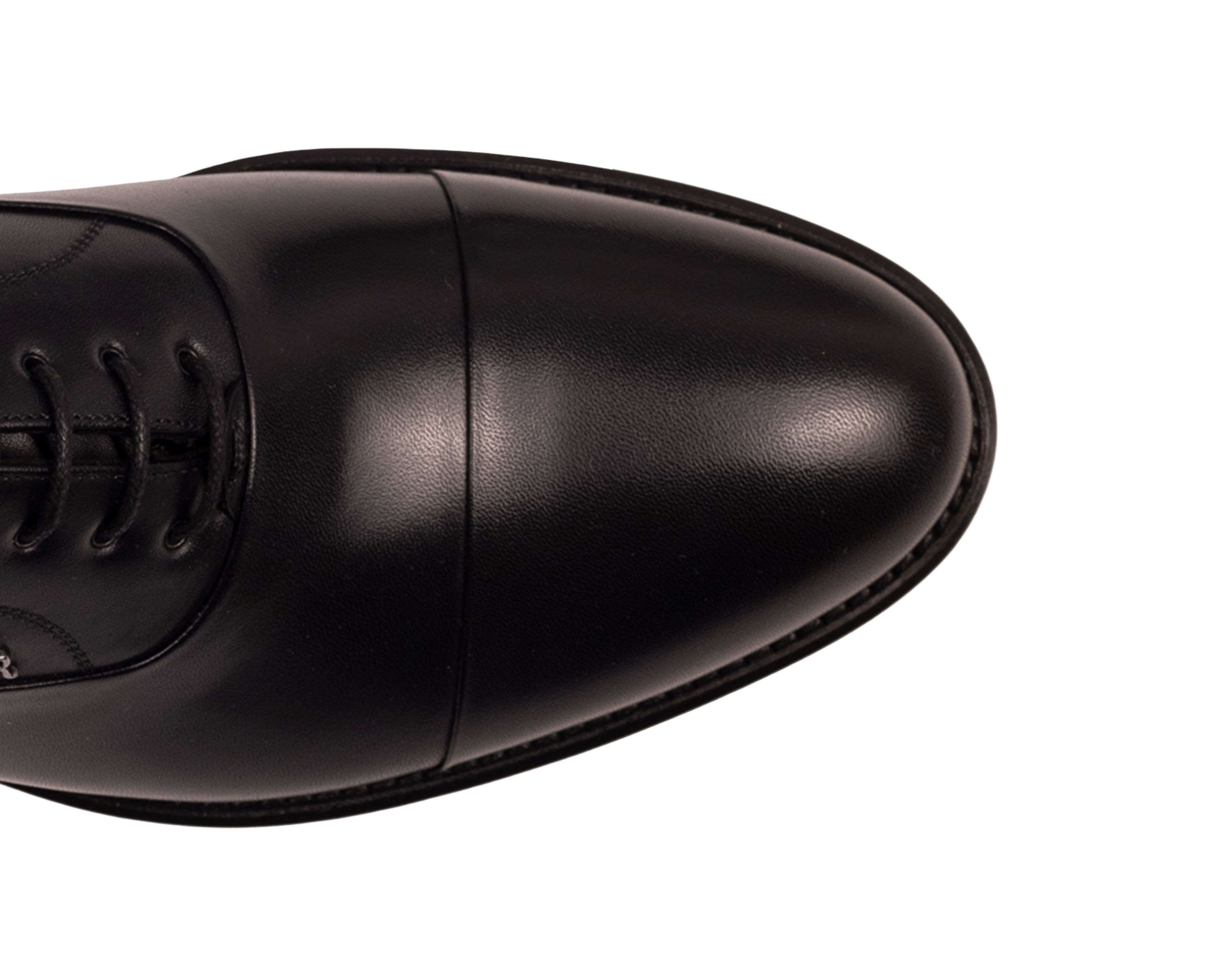 Black Oxford Leather Shoes