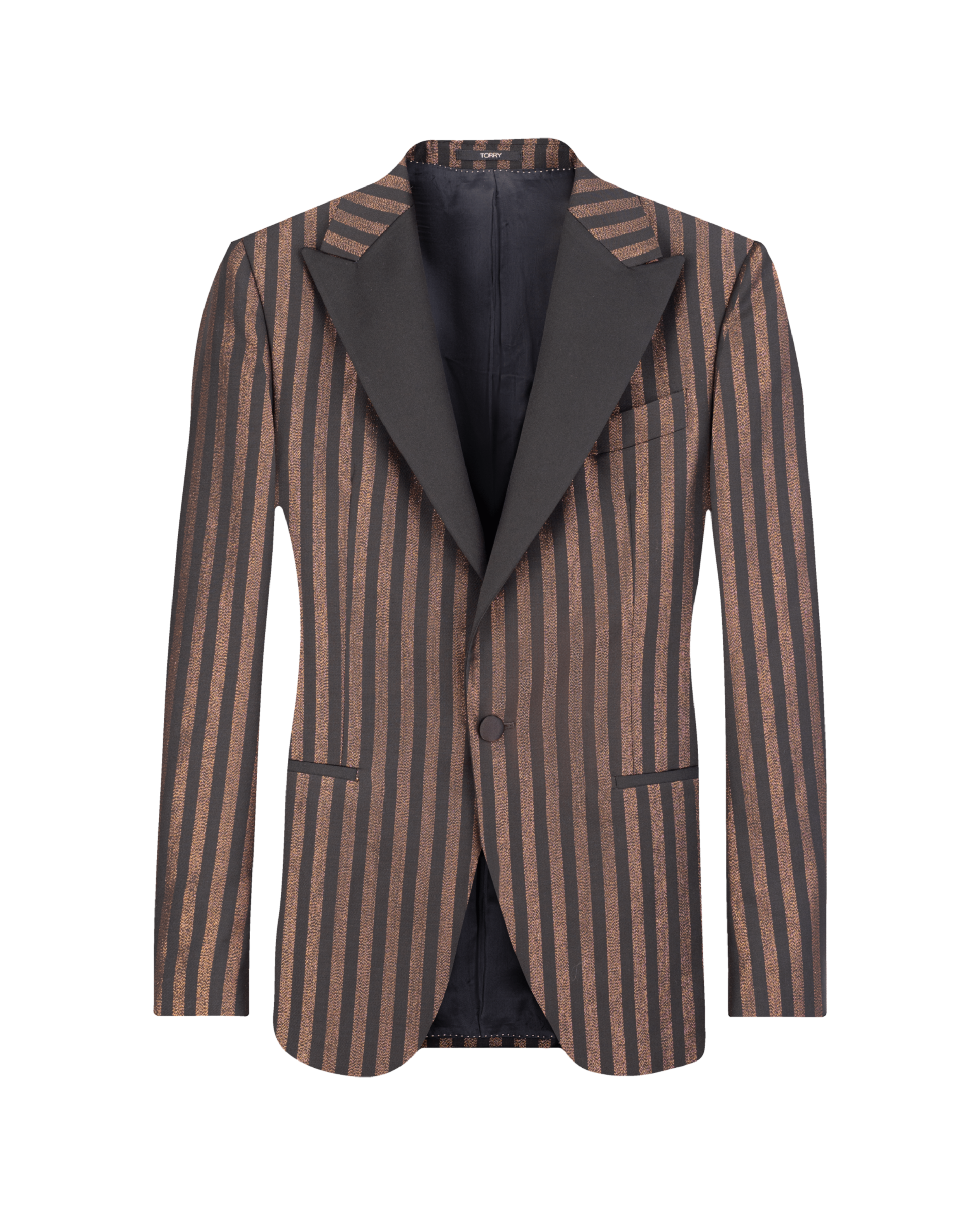 Bronze Striped Ceremony Tuxedo