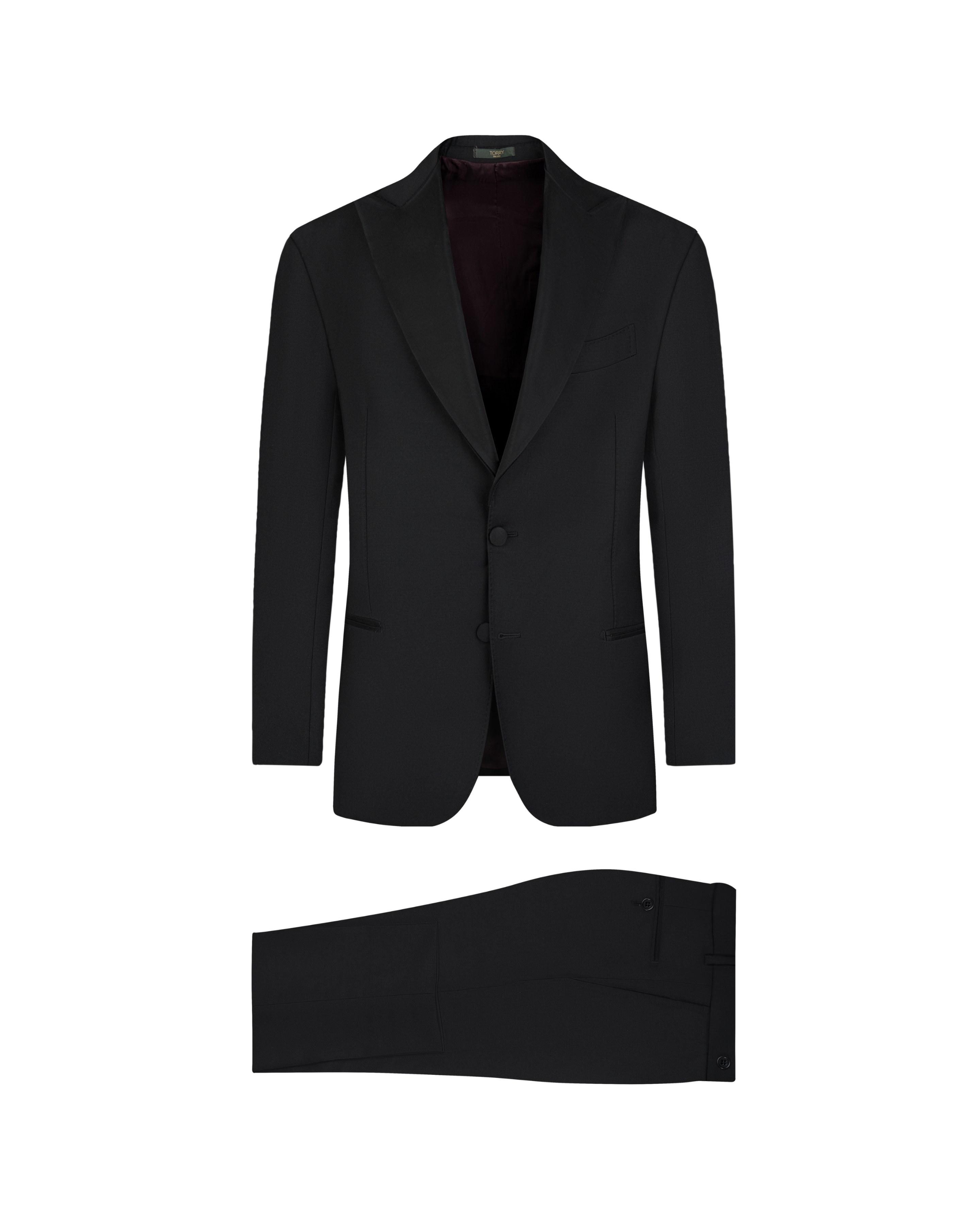 Black Ceremony Premium Wool Tuxedo
