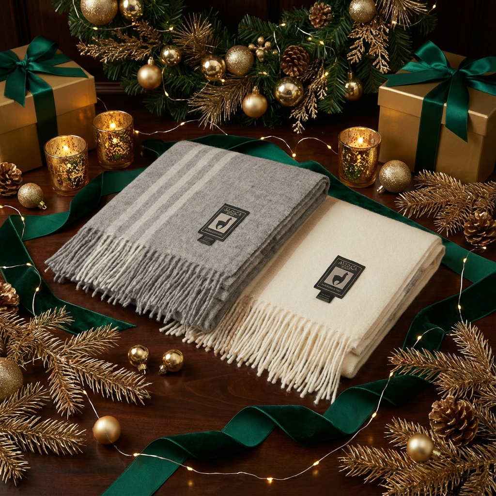 Winter Alpaca Shawls & Suit Scarves