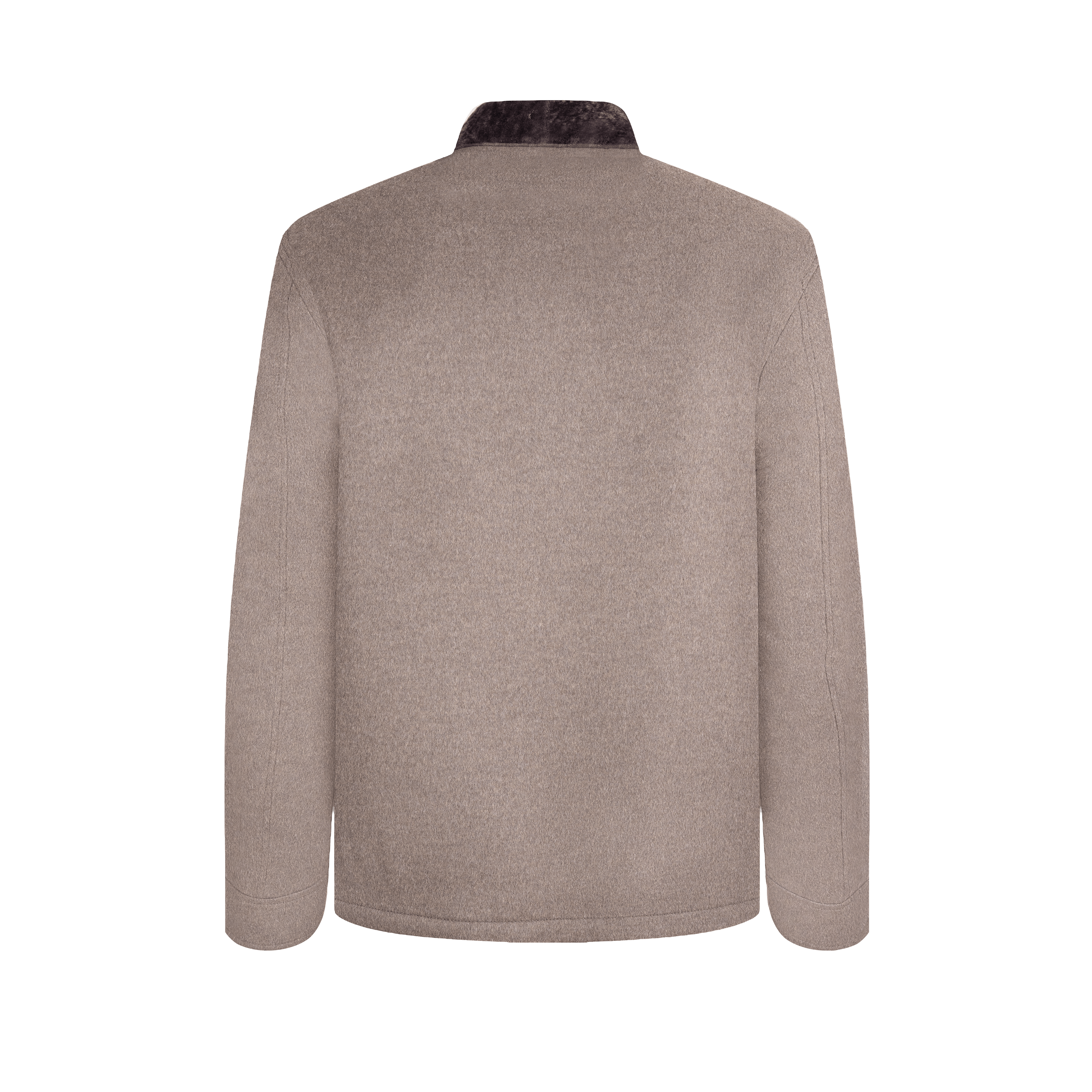 Wool & Cashmere Jacket With Fur