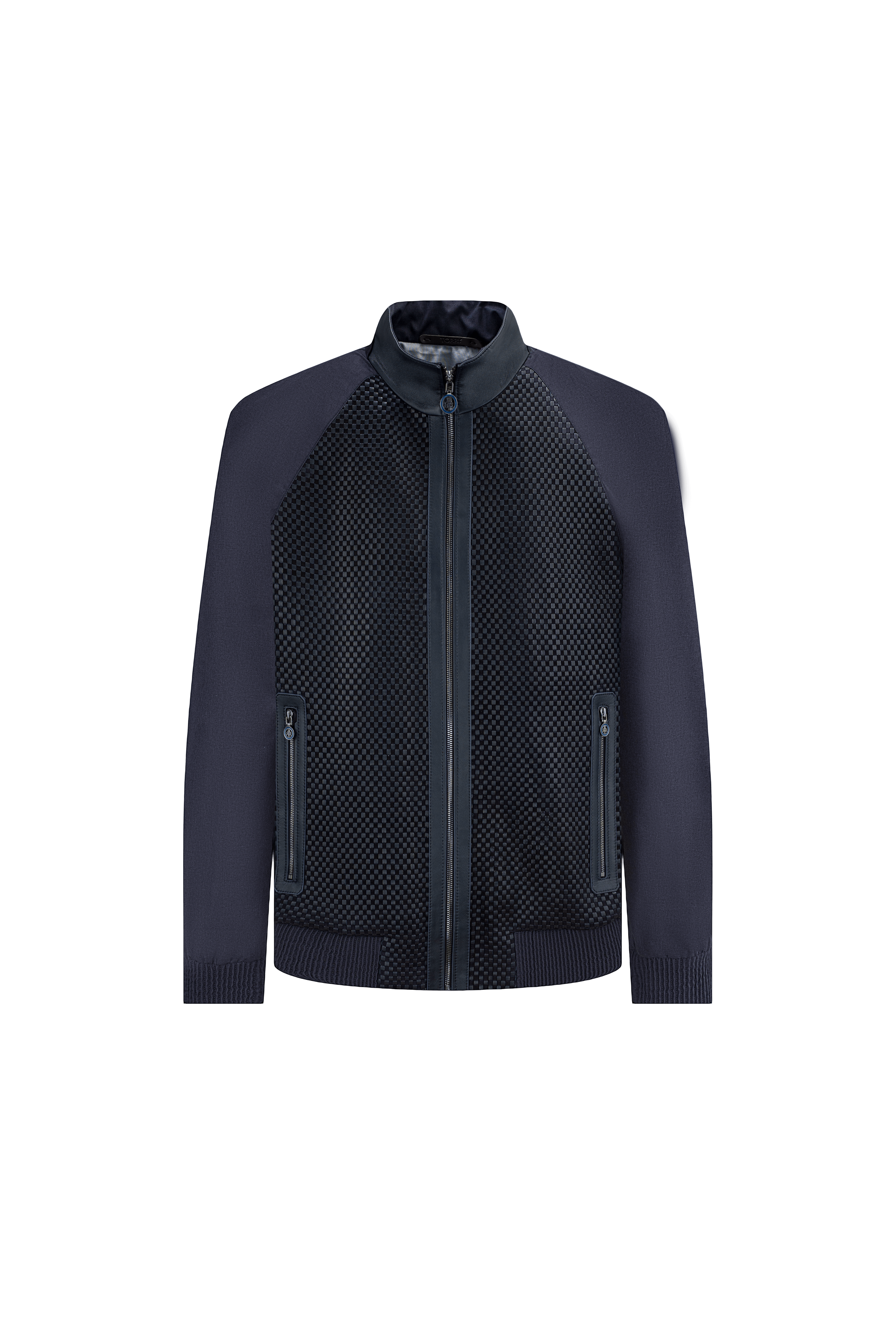 Intrecciata Leather Jacket