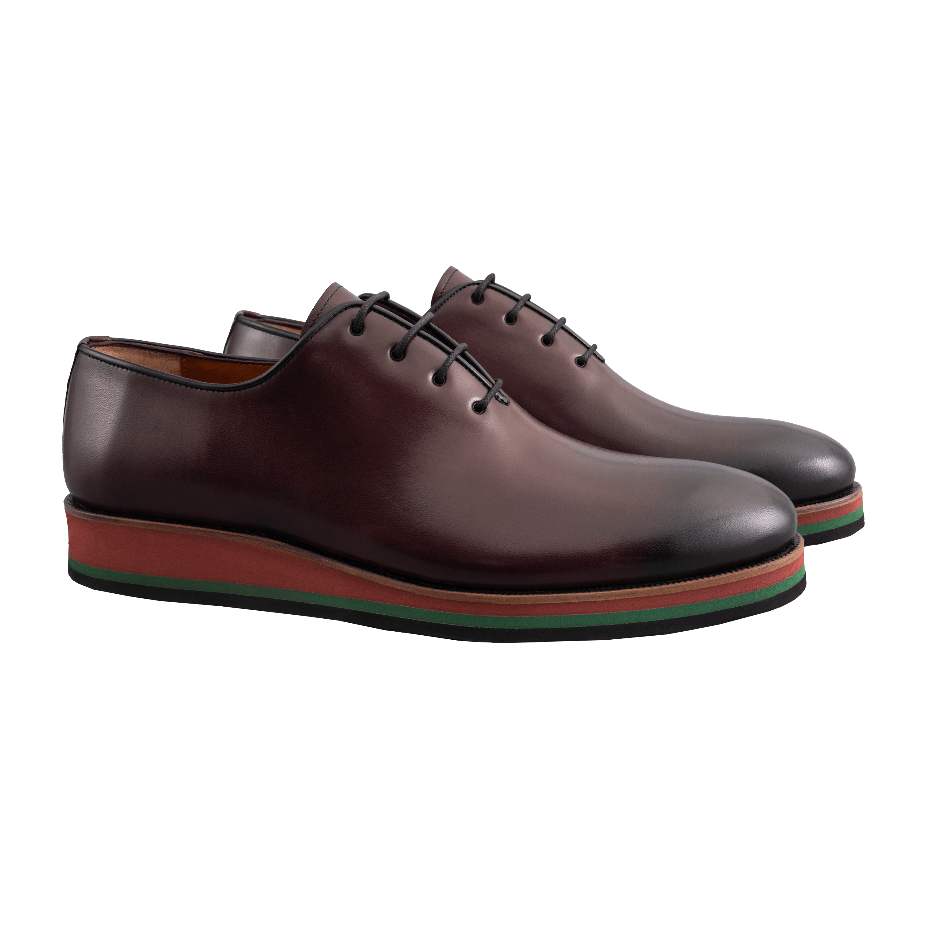 One Cut Leather Shoes