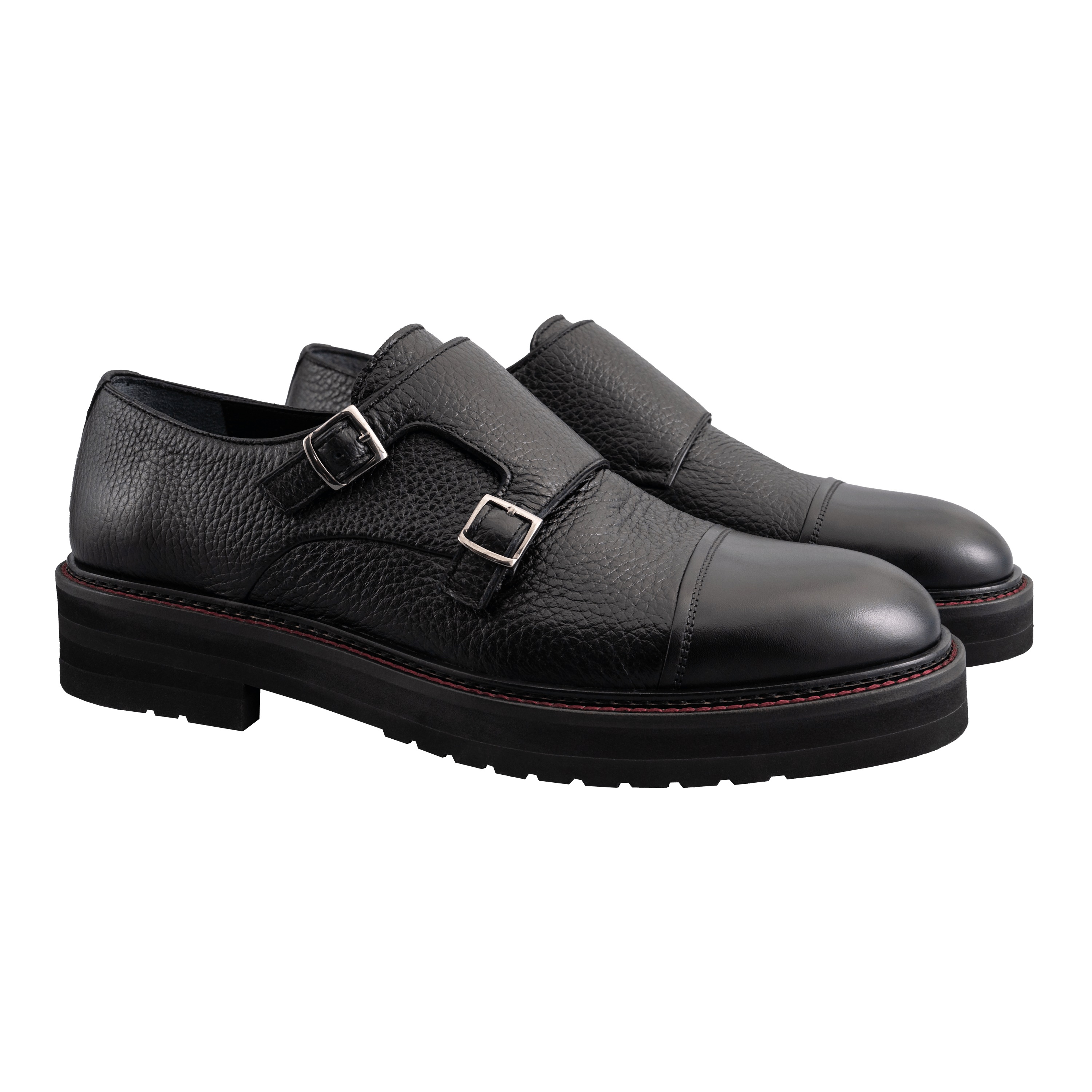 Capriolo Double Monk Shoes