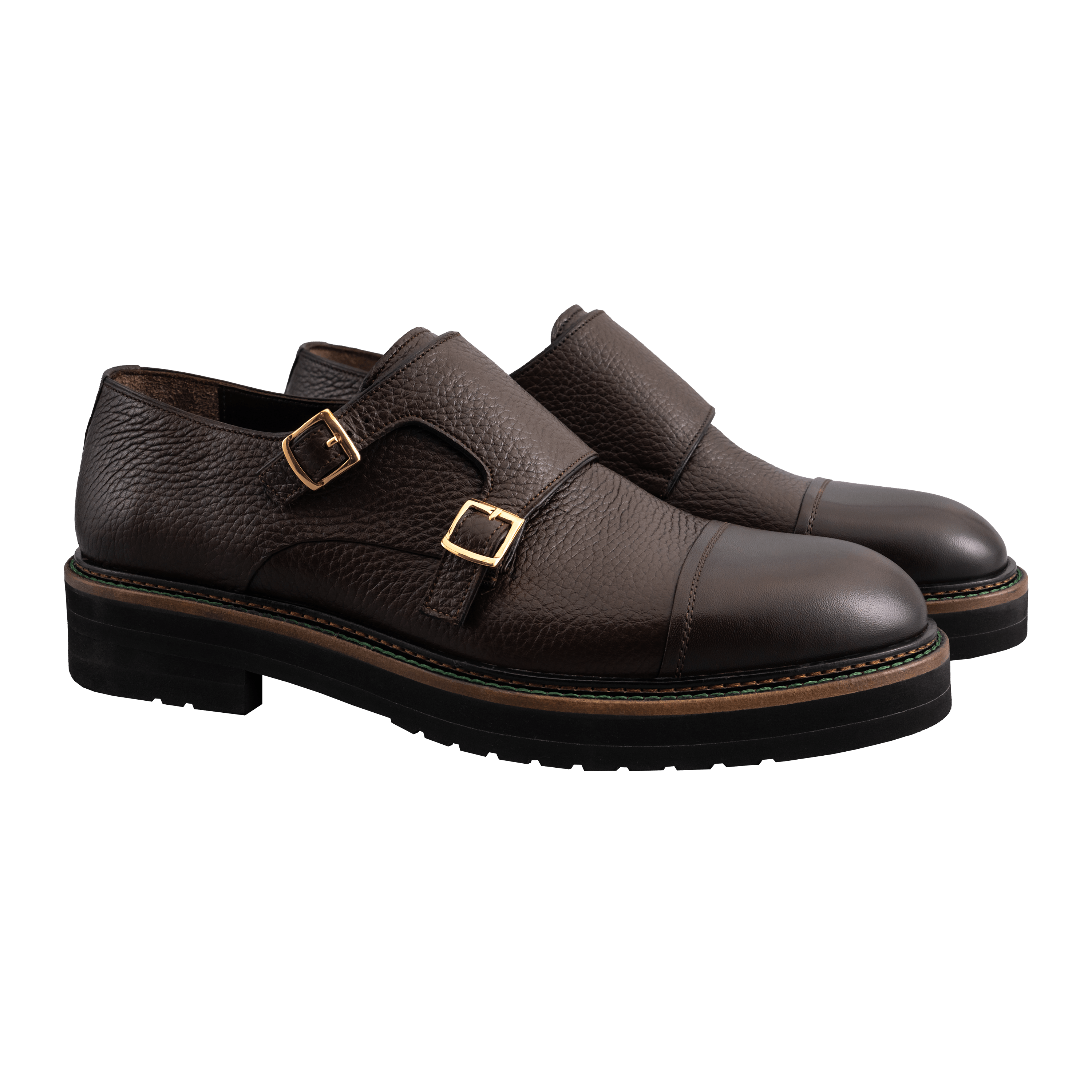 Capriolo Double Monk Shoes