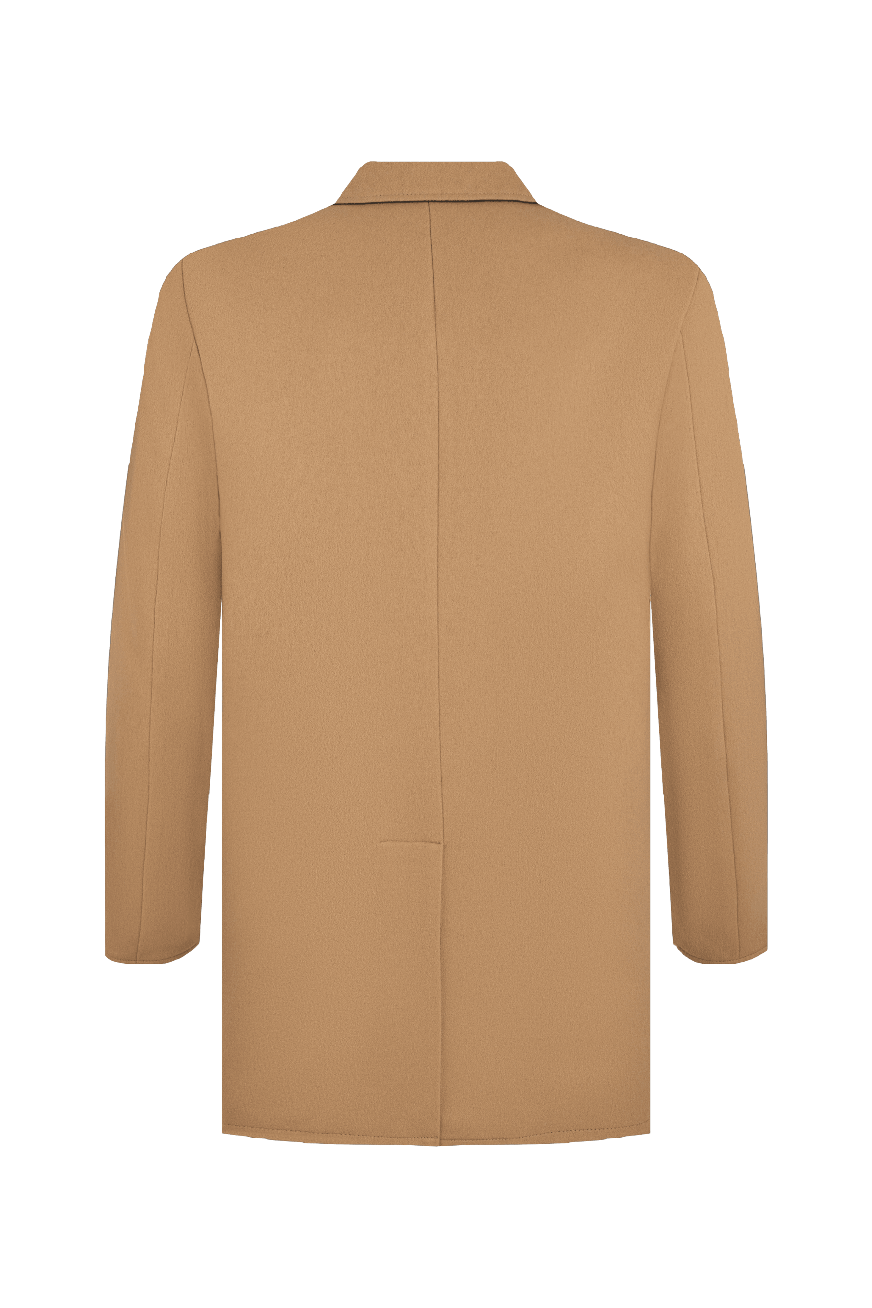 Double-Face Luxury Coat - Navy Blue & Brown