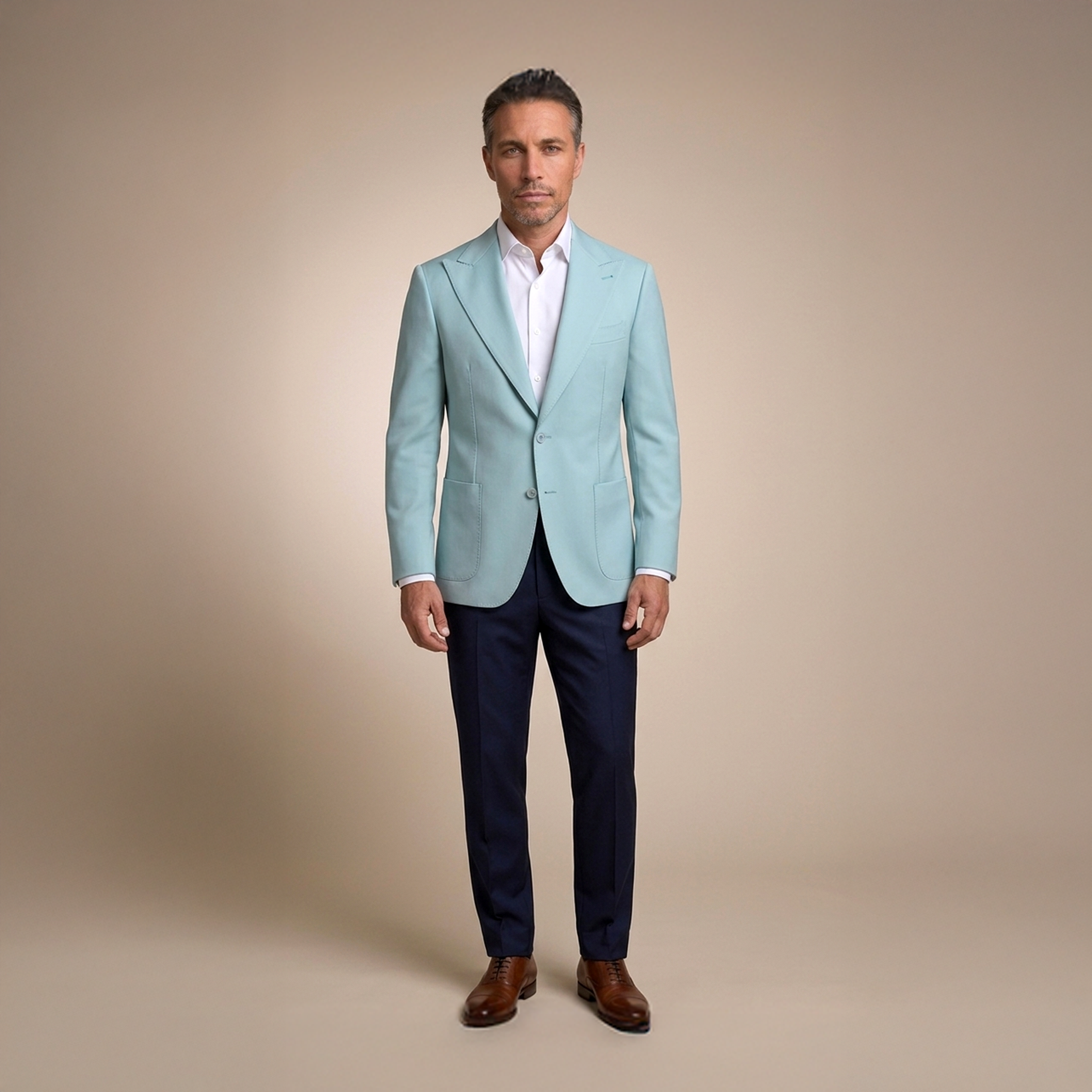 Aqua Wool Jacket