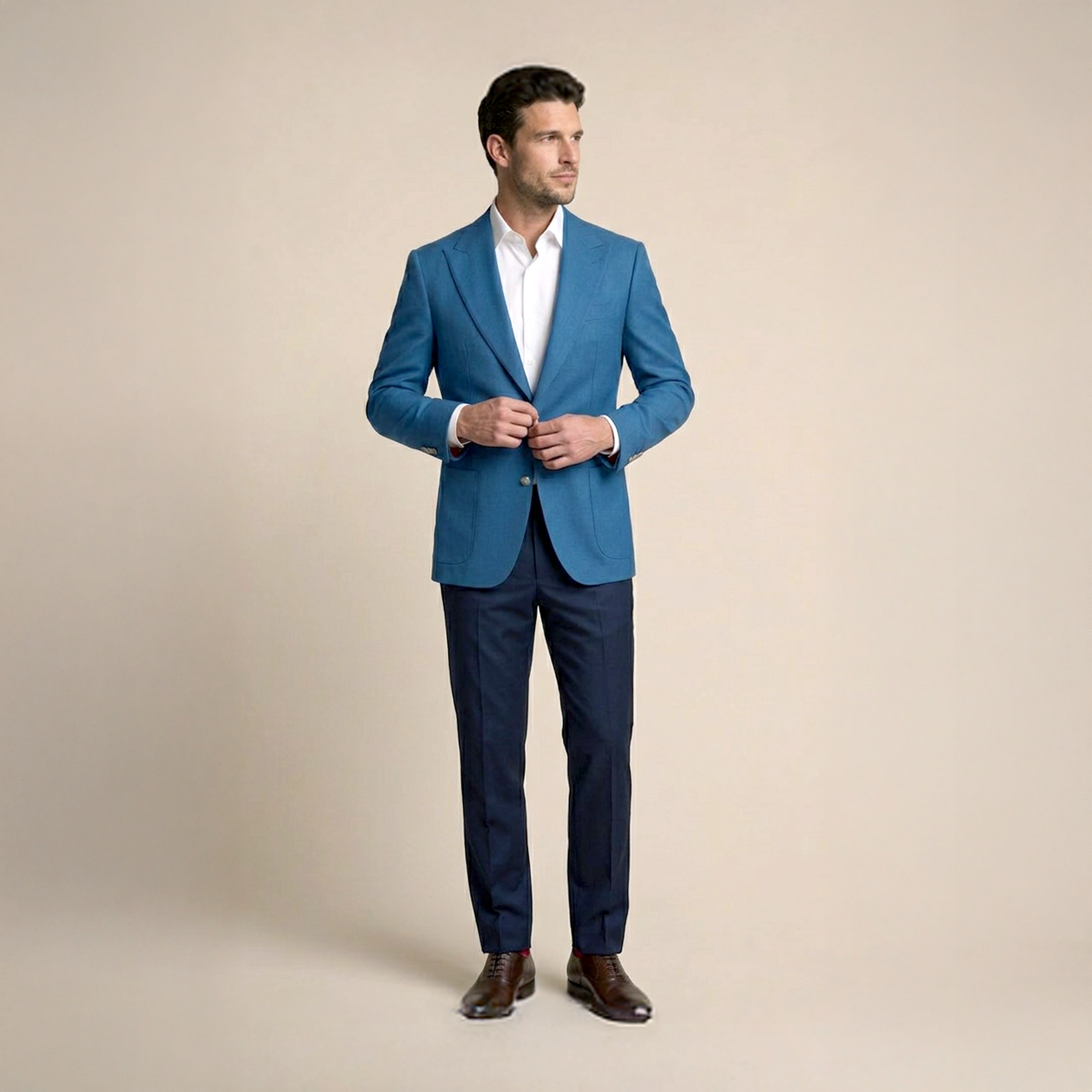 Blue Wool Jacket