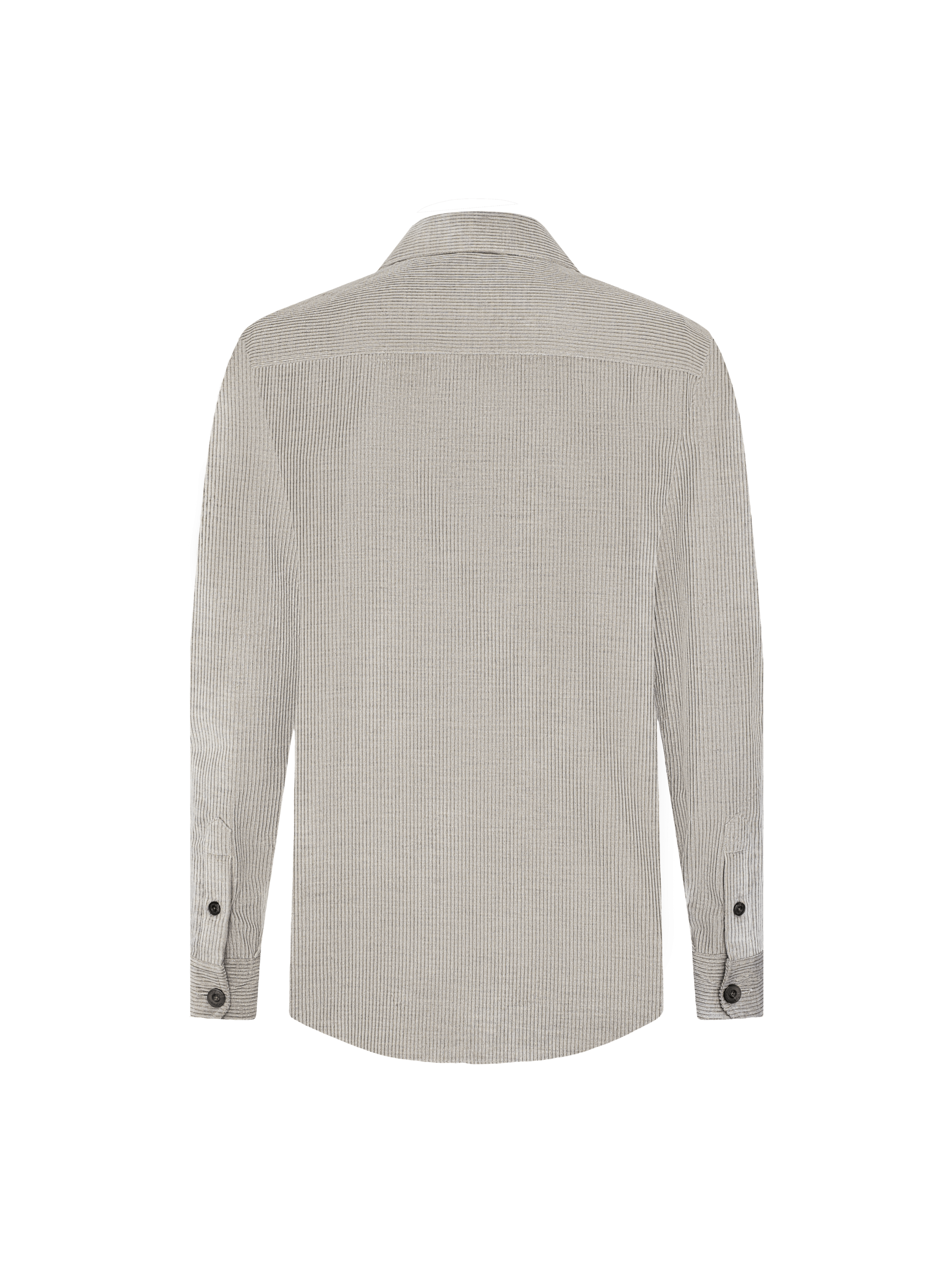 Grey Premium Corduroy Overshirt