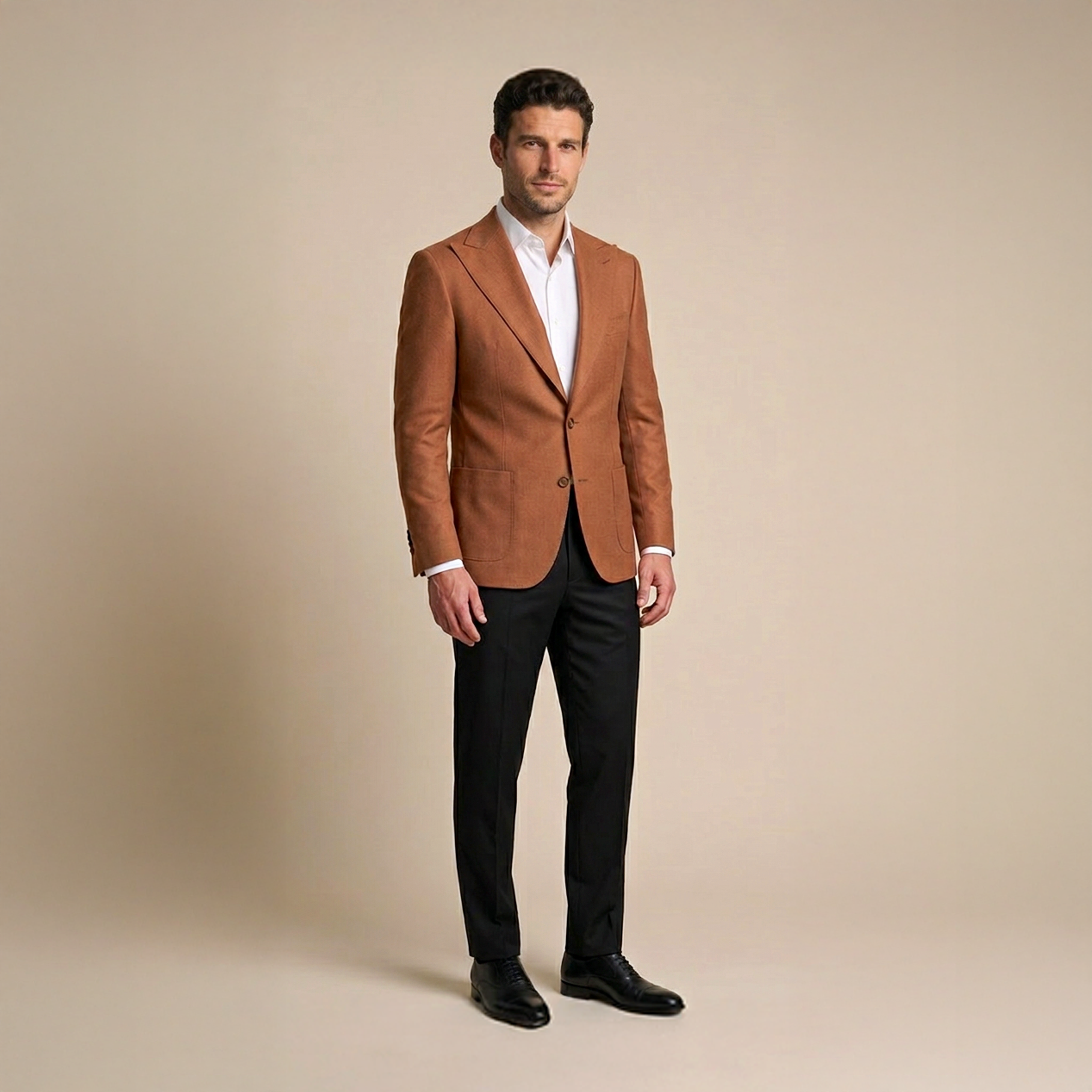 Clay Soil Wool Blazer
