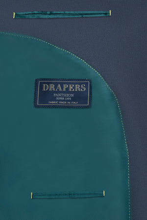 Image of Blue Wool Suit