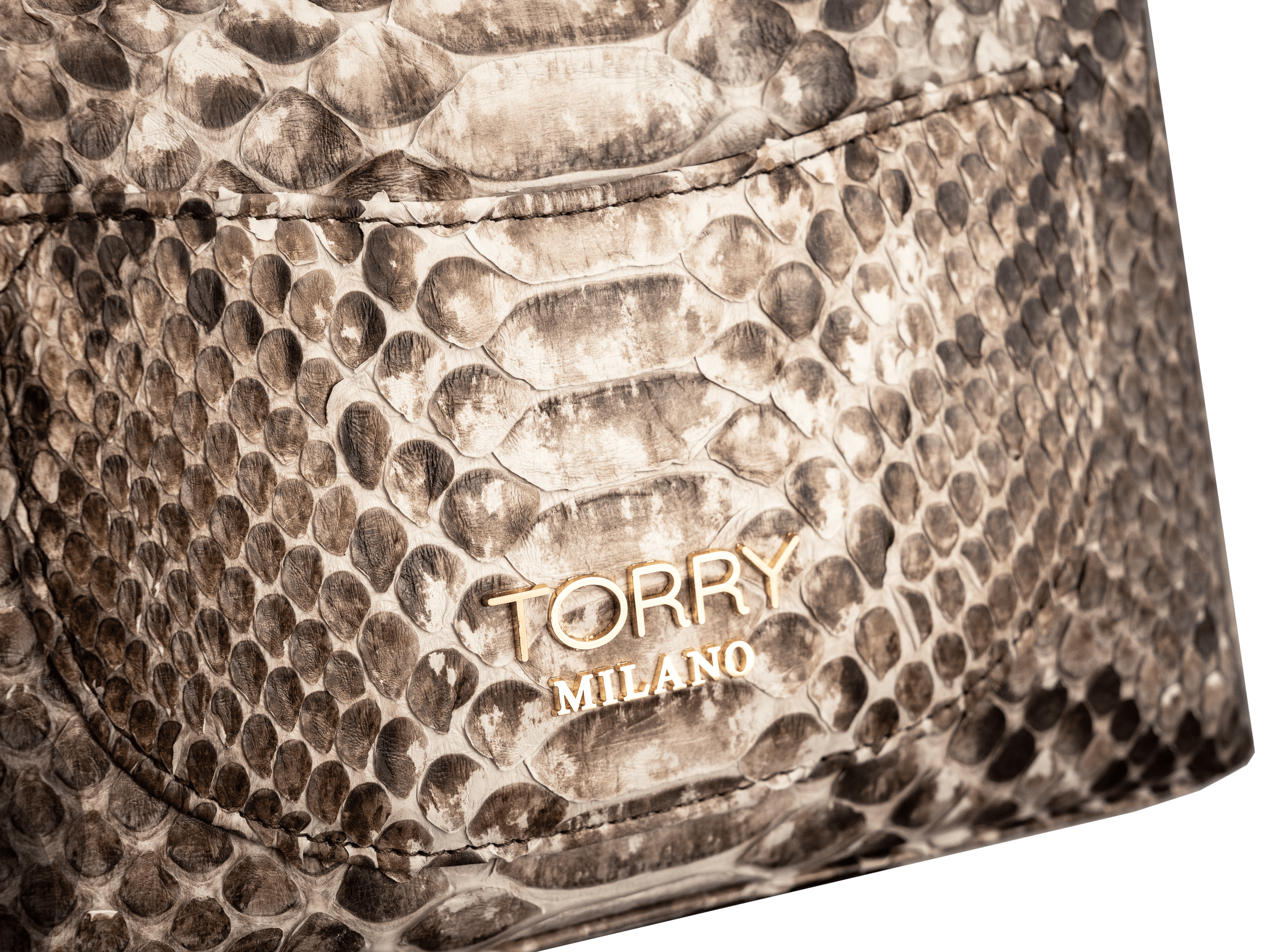 Zenith Python Leather Bag